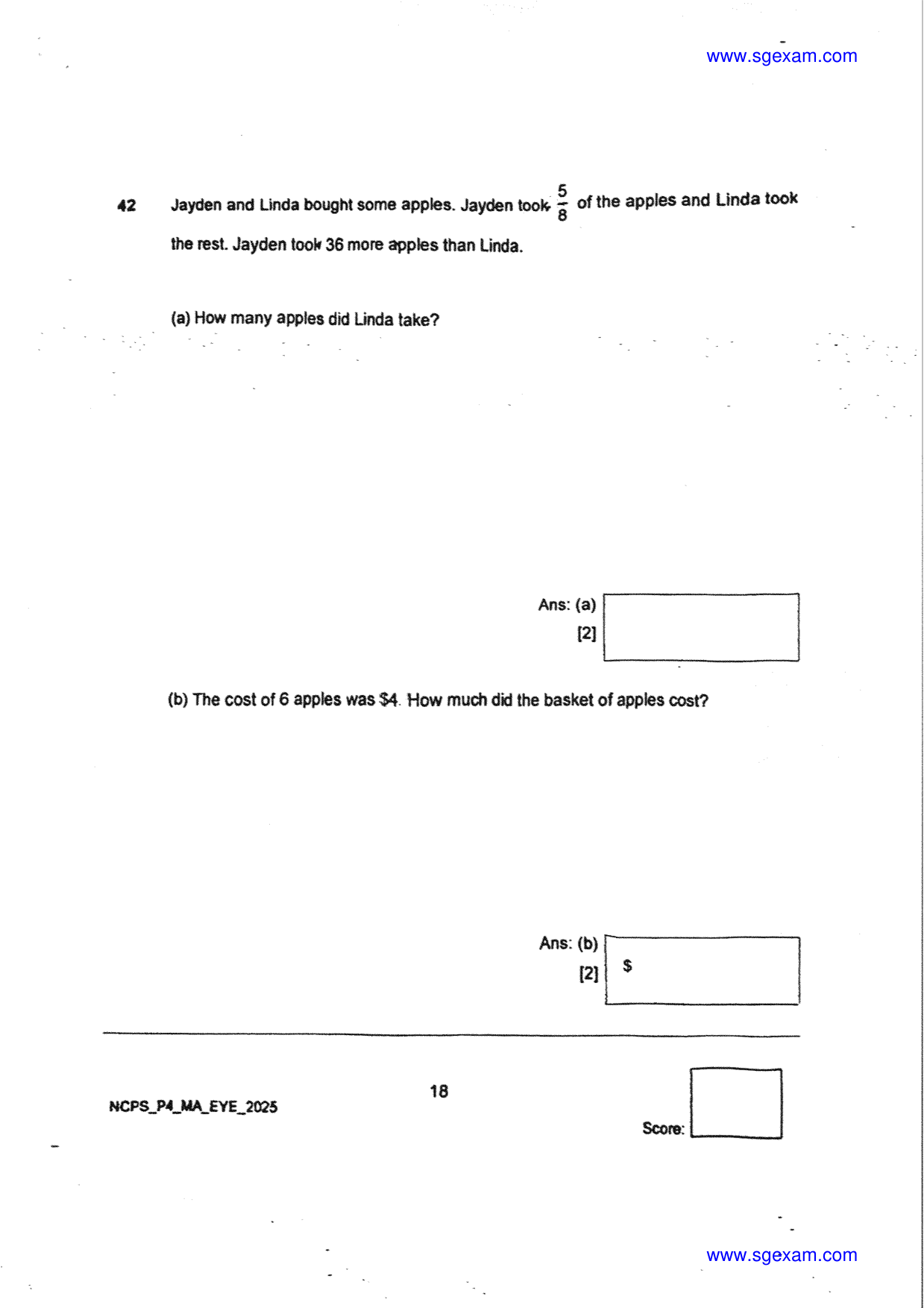 Answer Page 27
