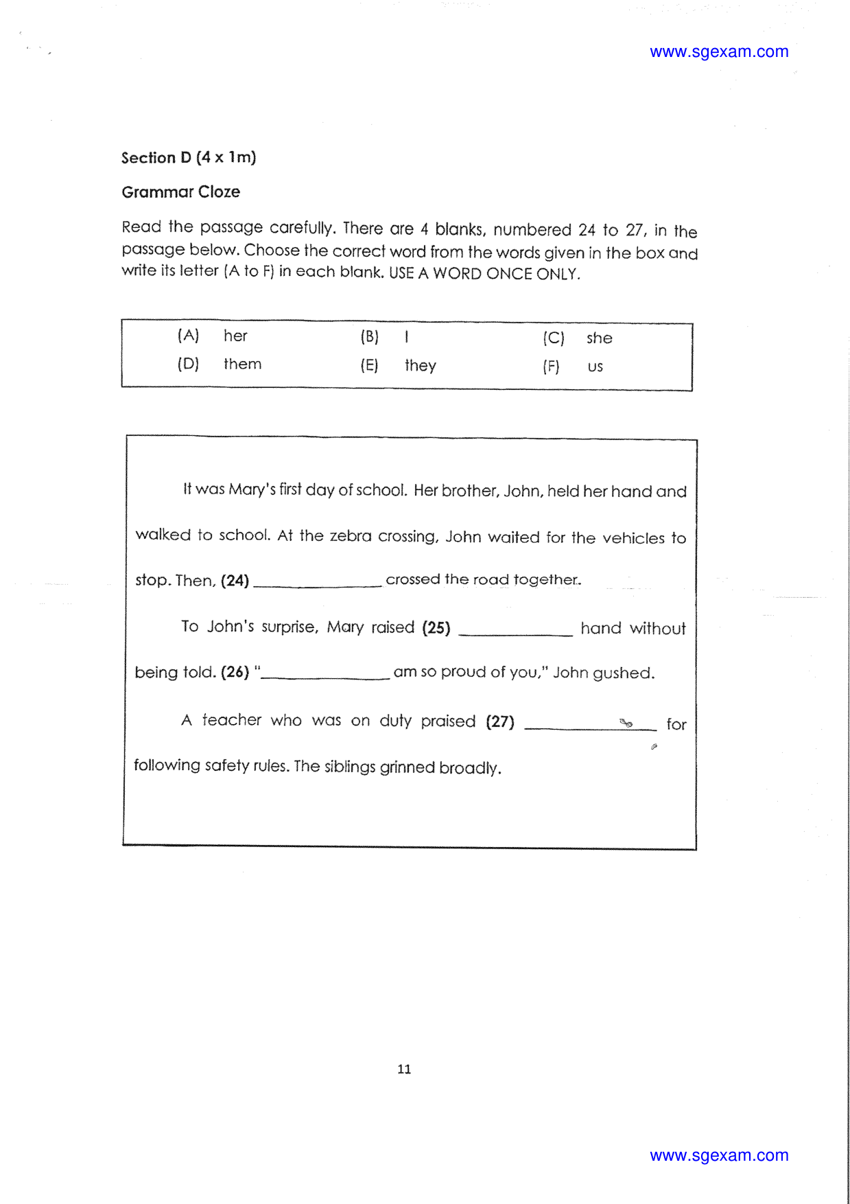 Answer Page 19