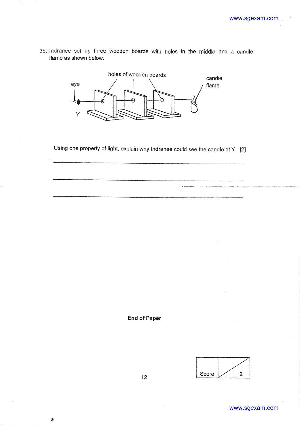 Answer Page 30