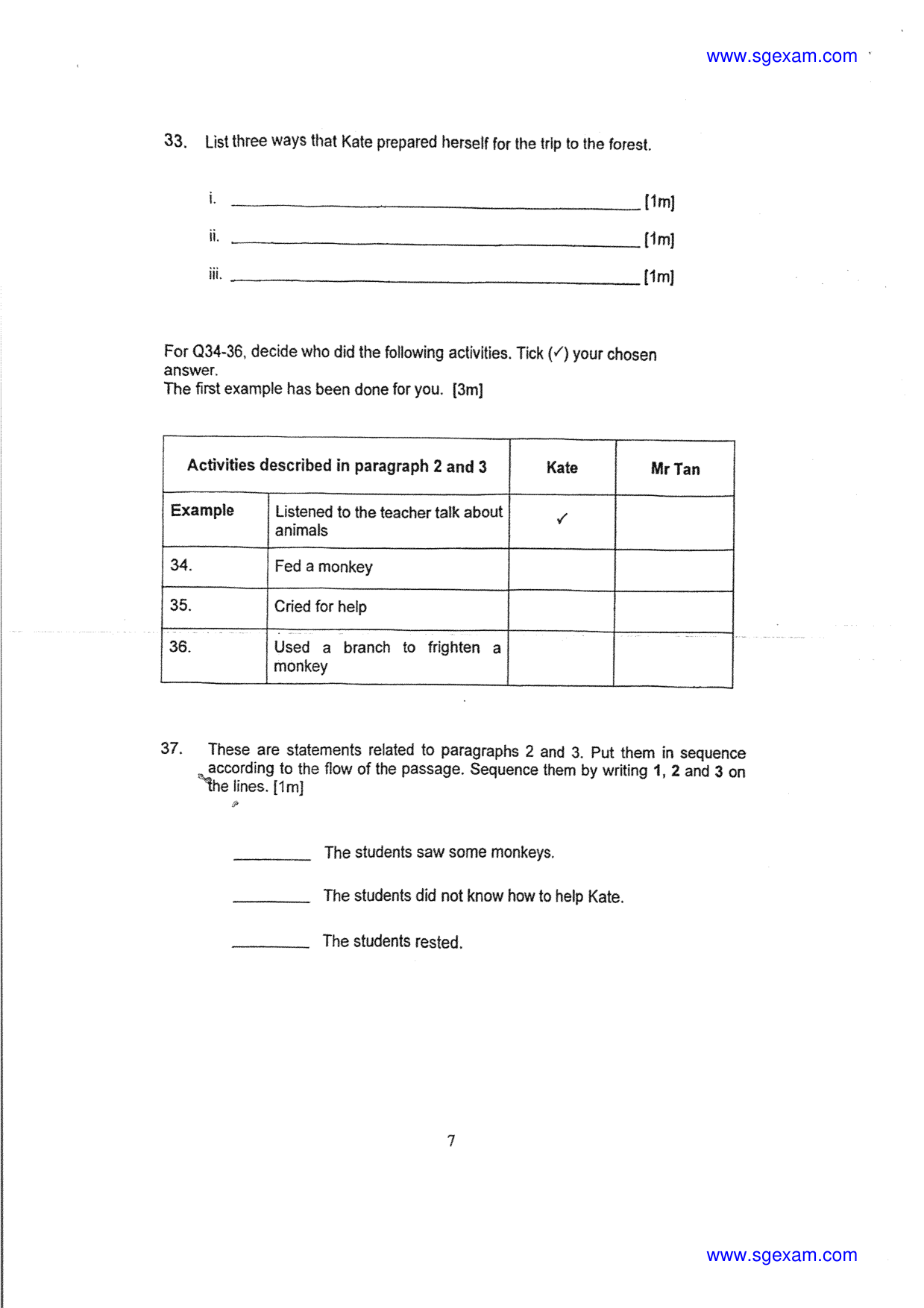 Answer Page 14