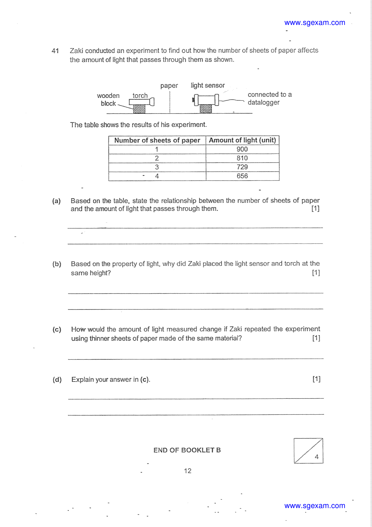 Answer Page 30