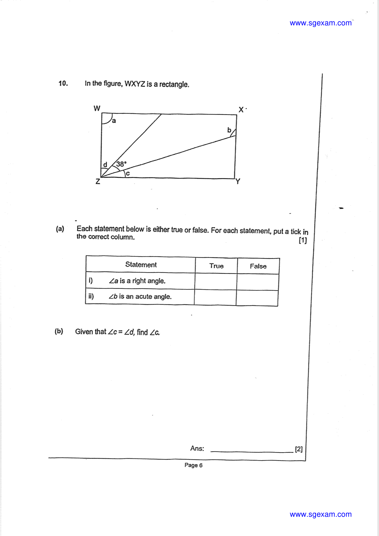 Answer Page 6