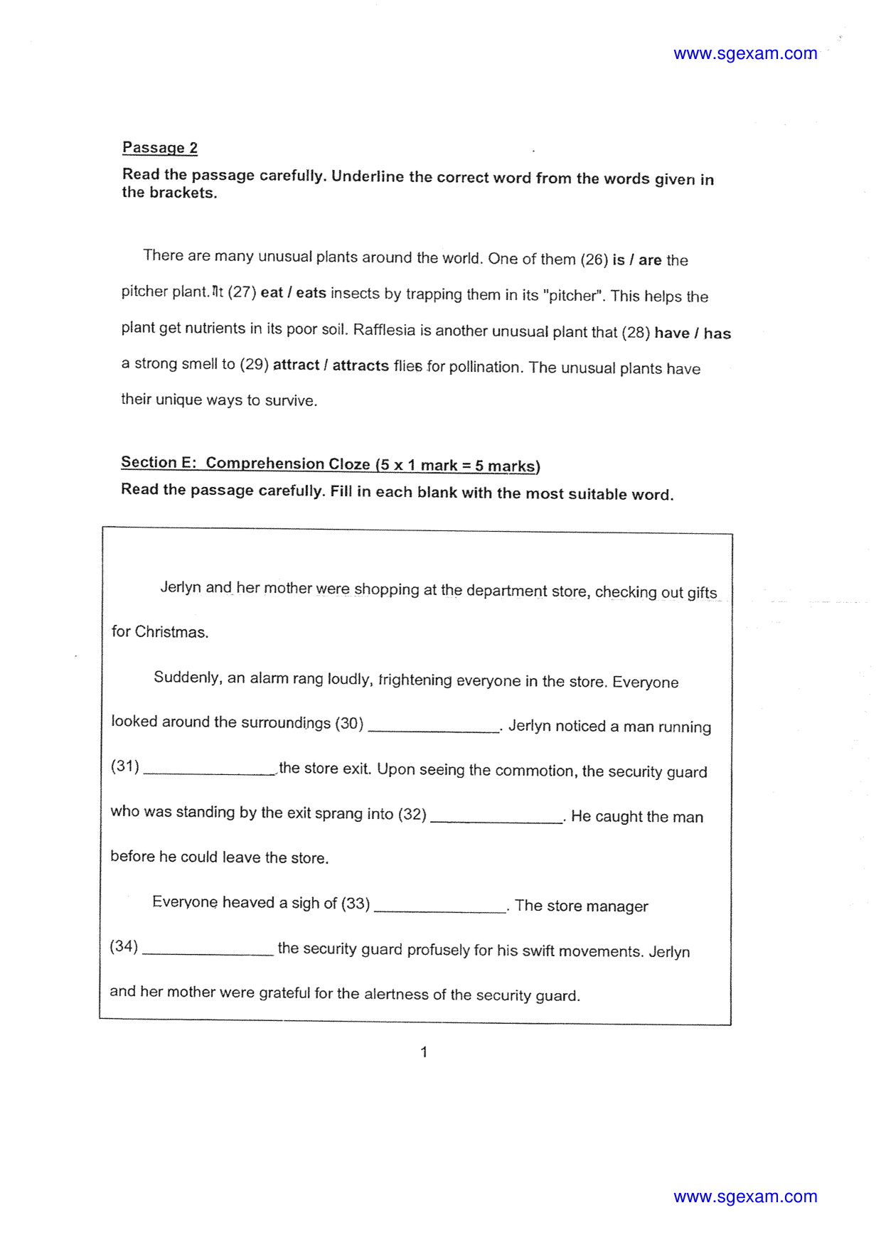 Answer Page 8
