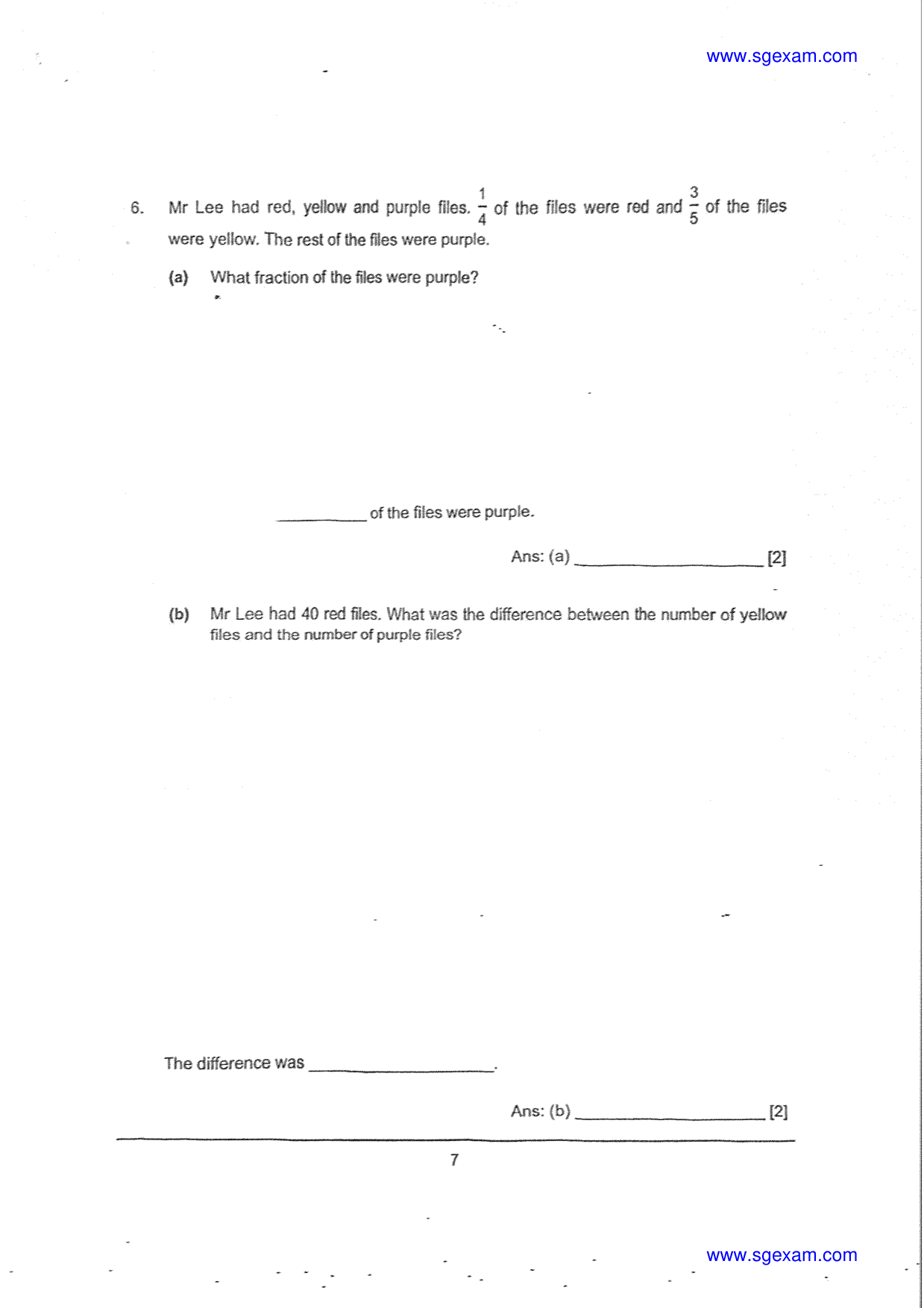 Answer Page 19