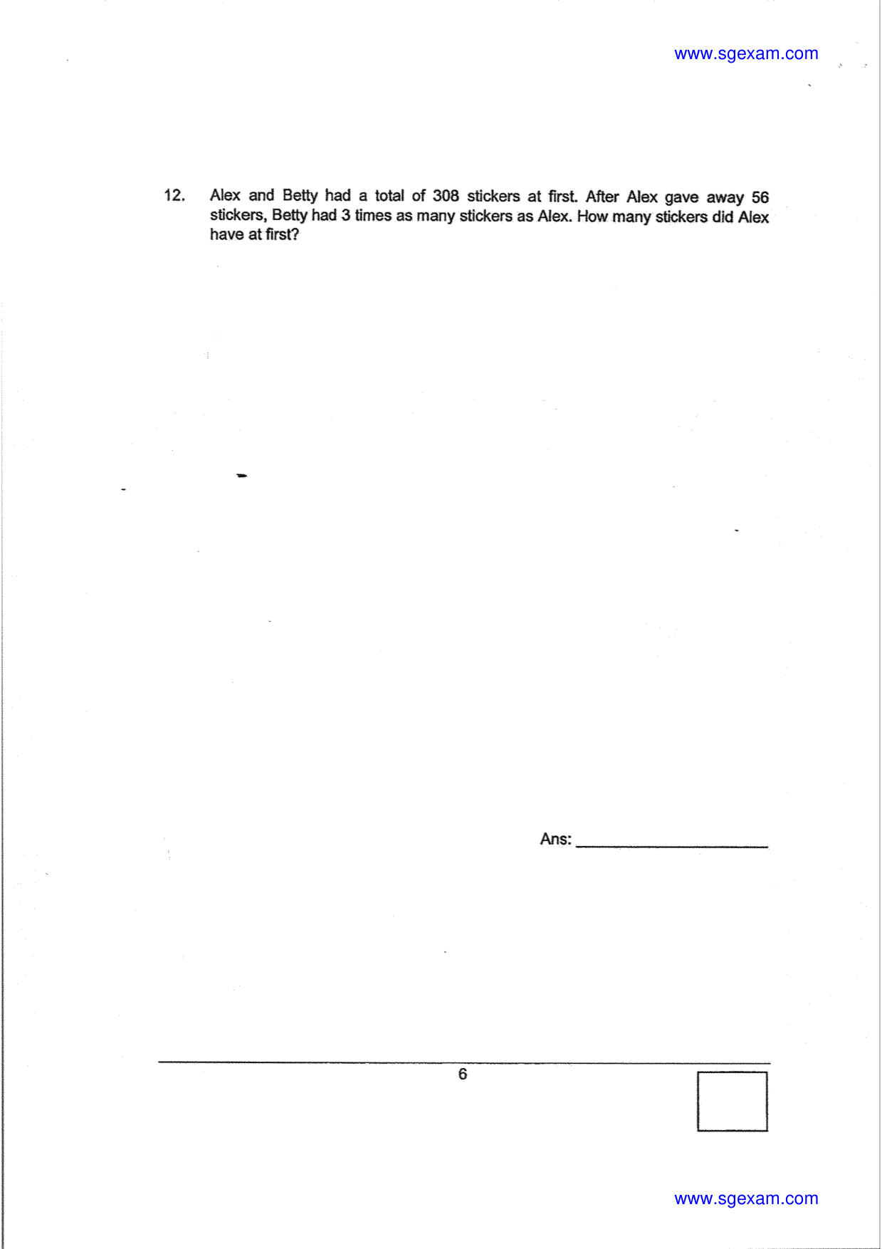 Answer Page 6