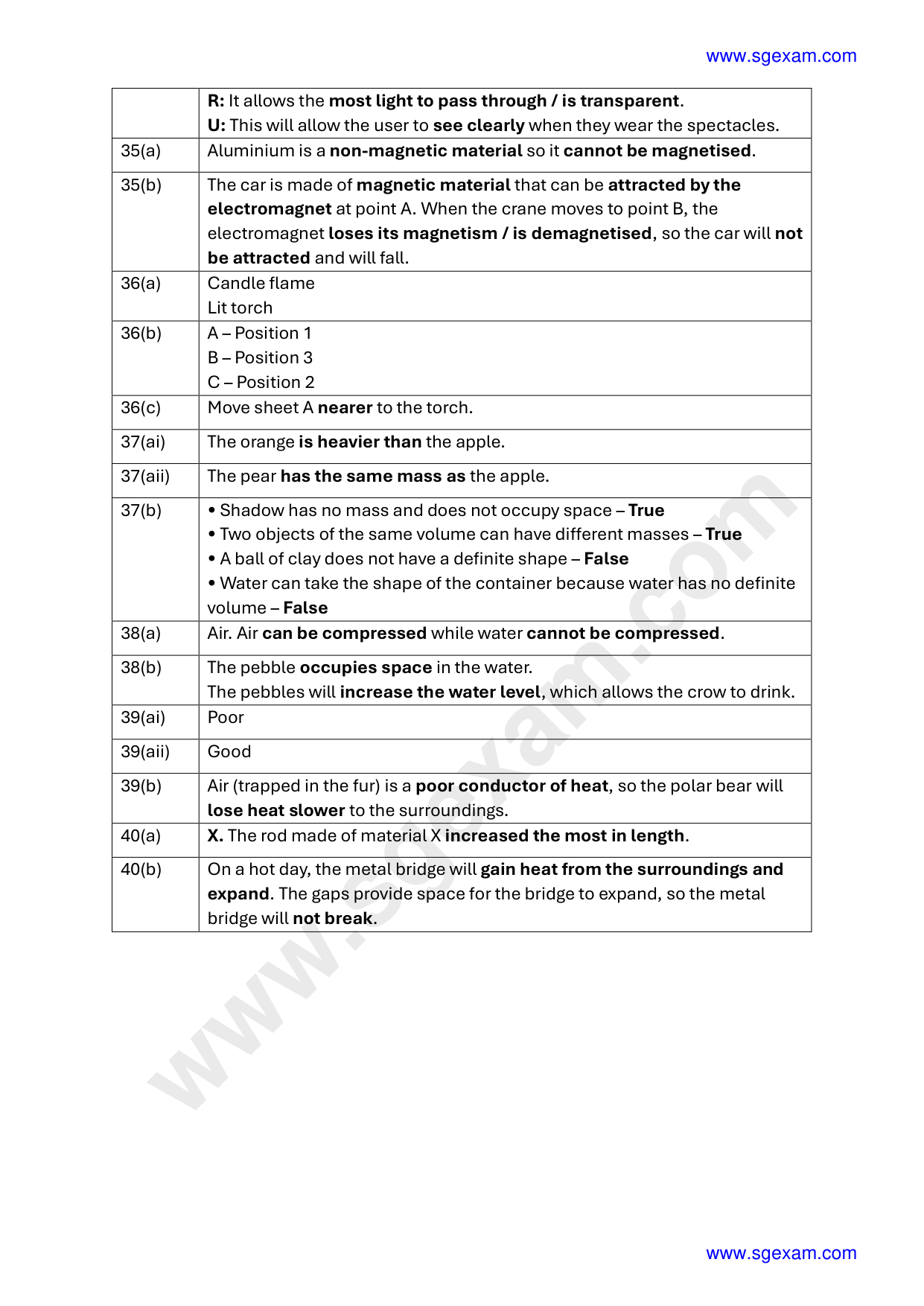 Answer Page 38