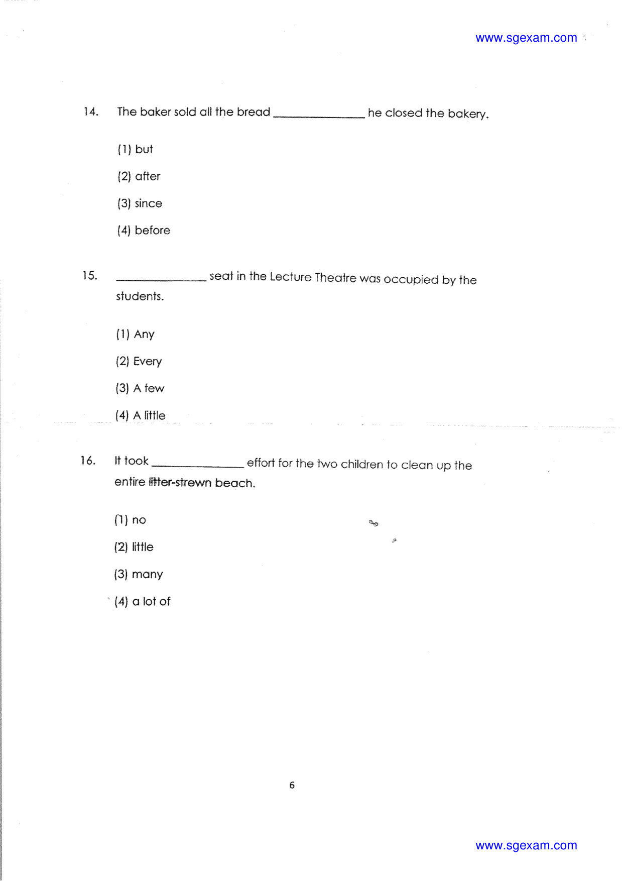 Answer Page 14