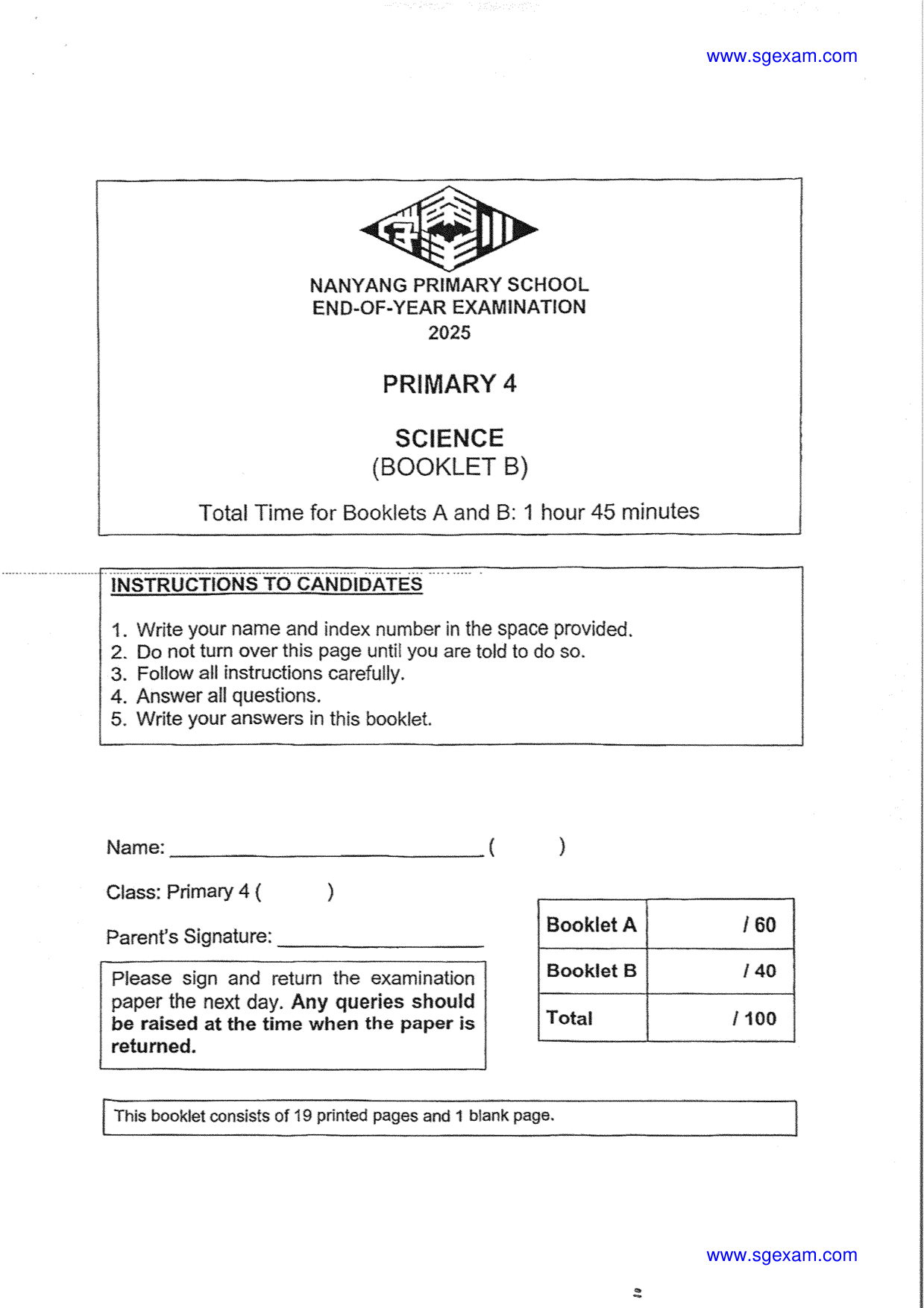 Answer Page 25