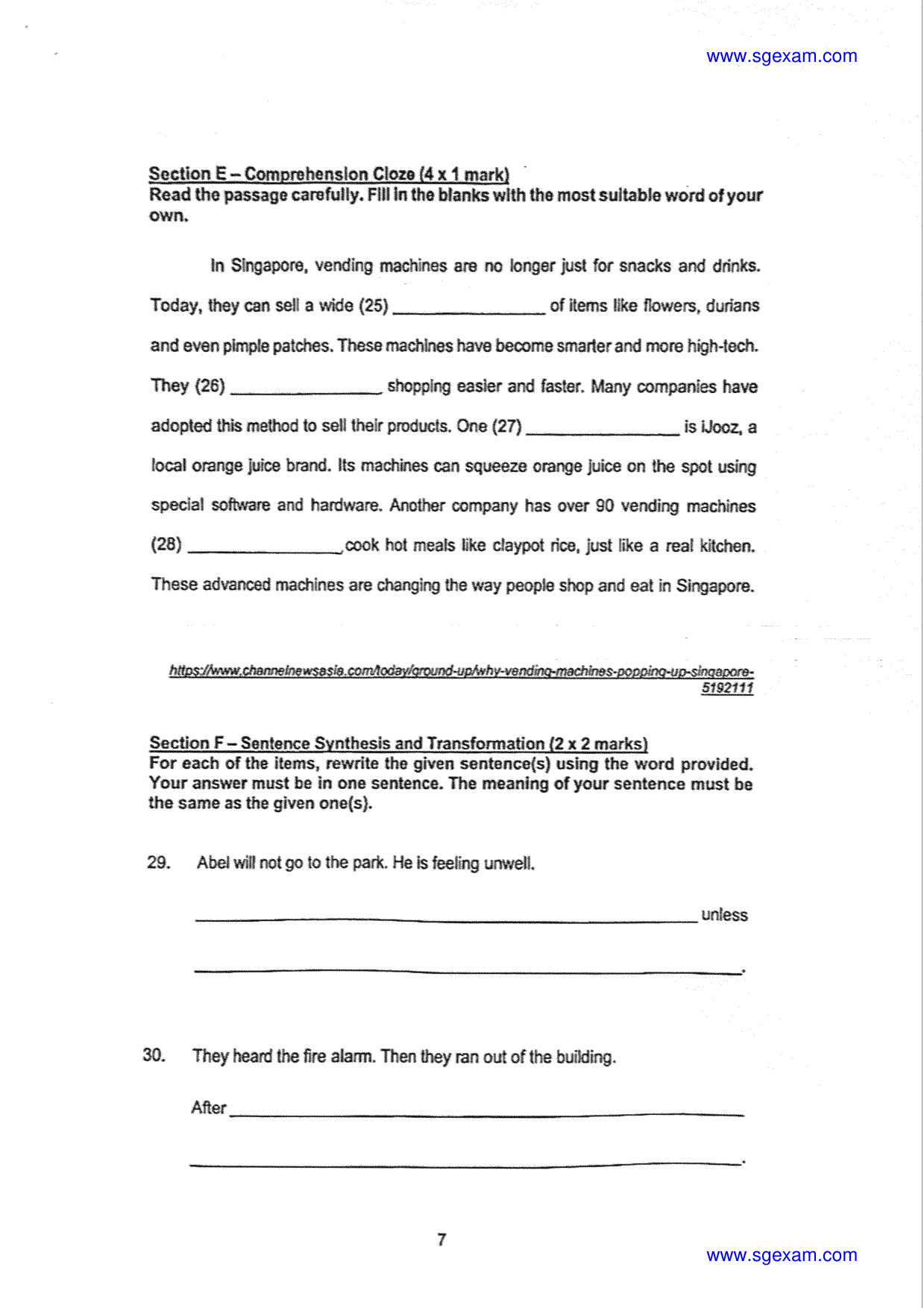 Answer Page 13
