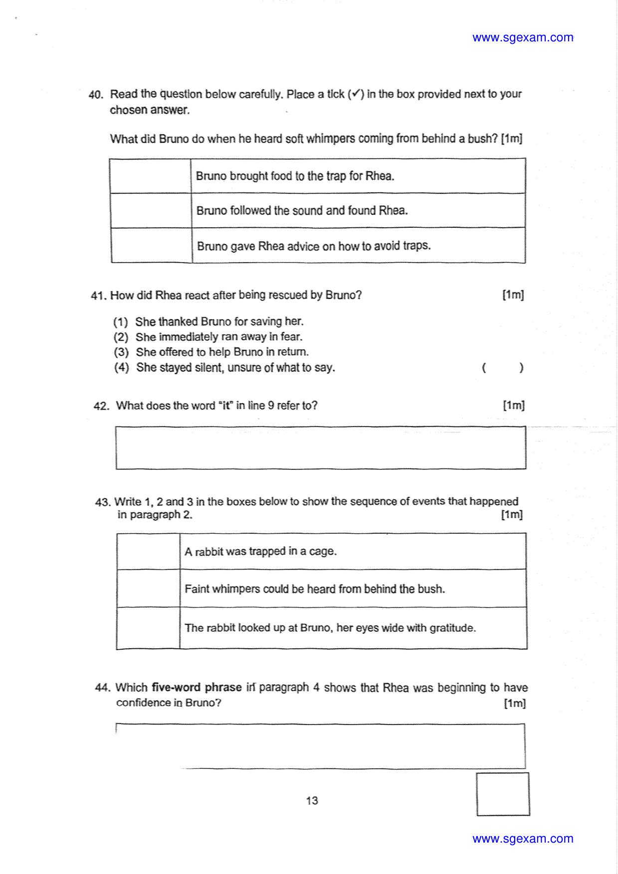 Answer Page 15