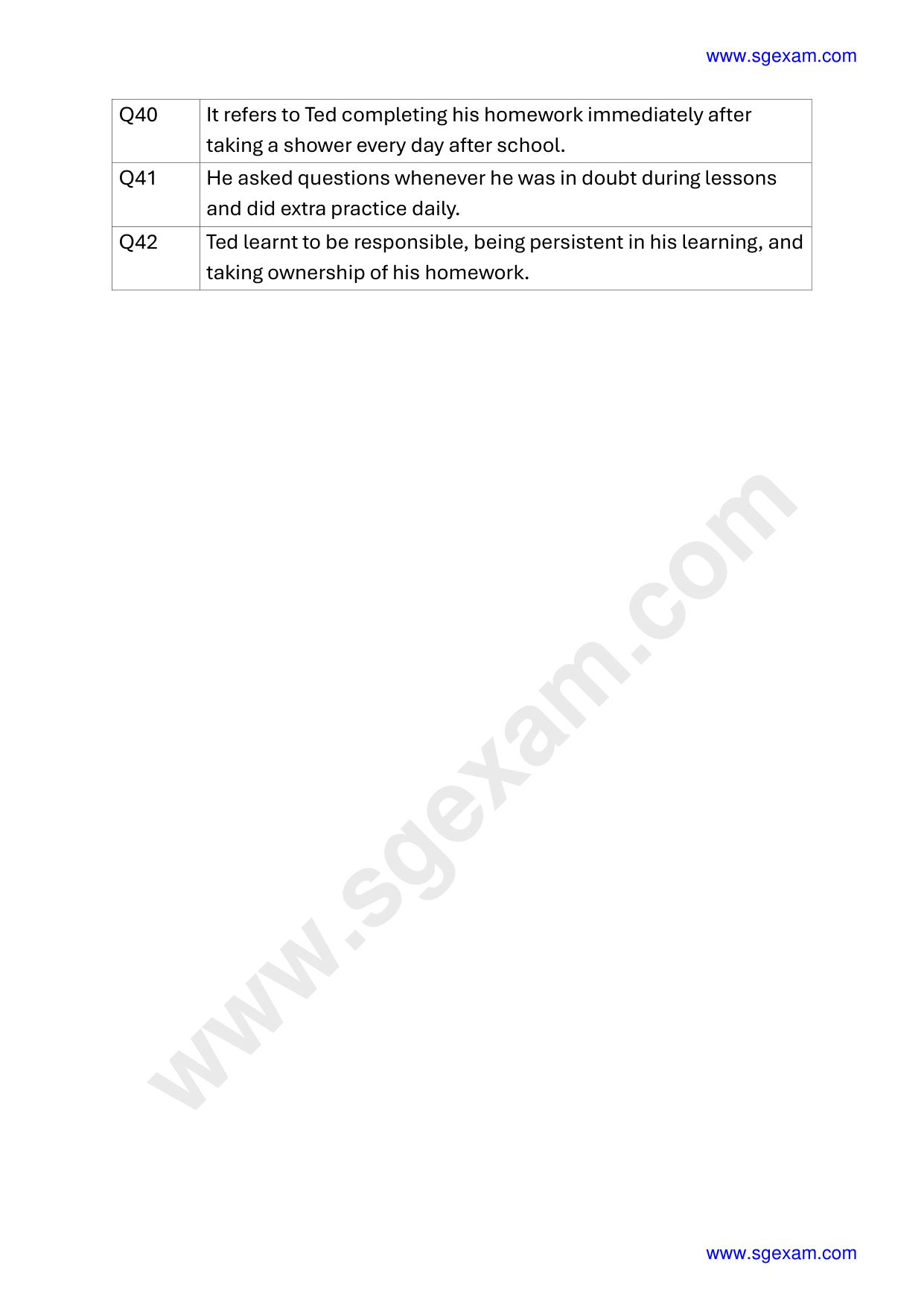 Answer Page 20