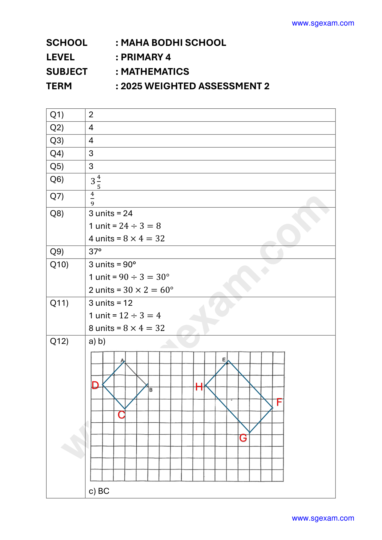 Answer Page 9