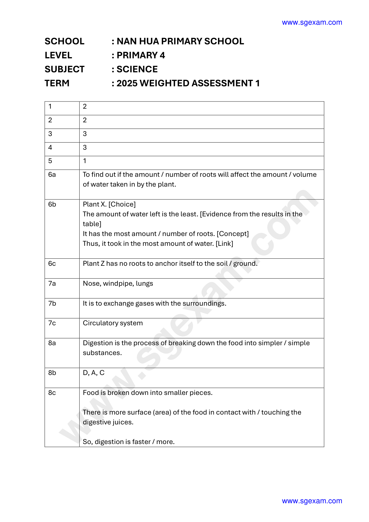 Answer Page 9