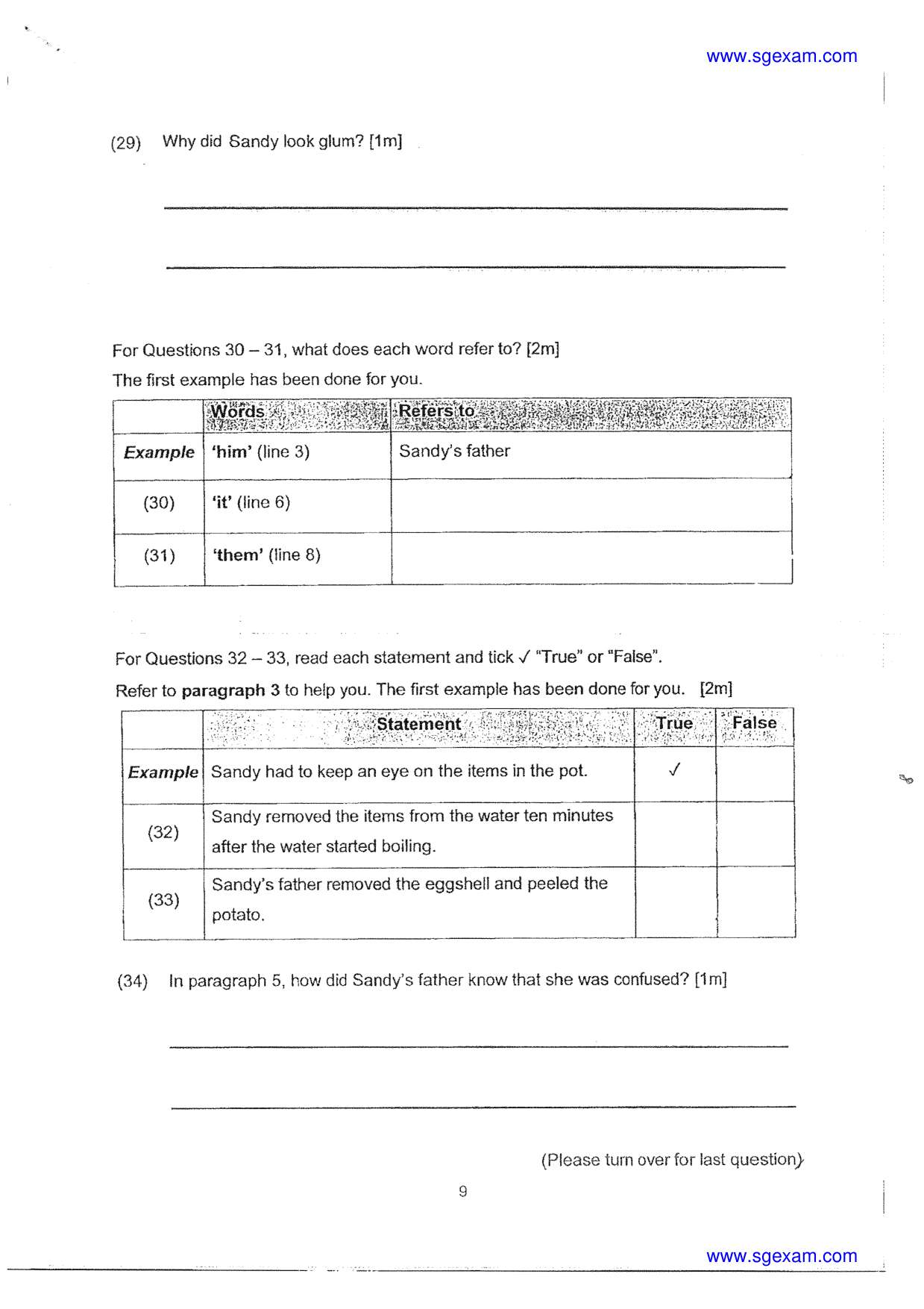 Answer Page 13