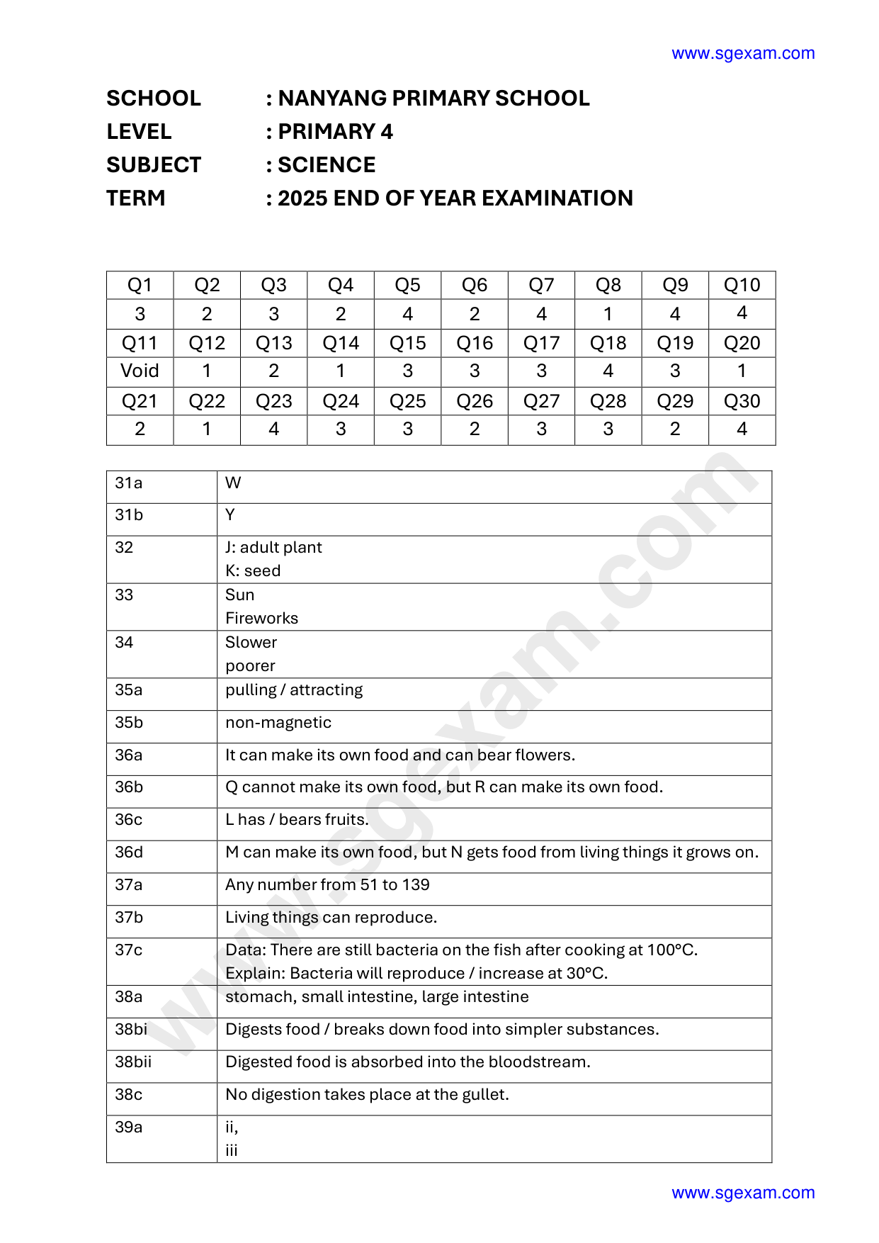 Answer Page 45