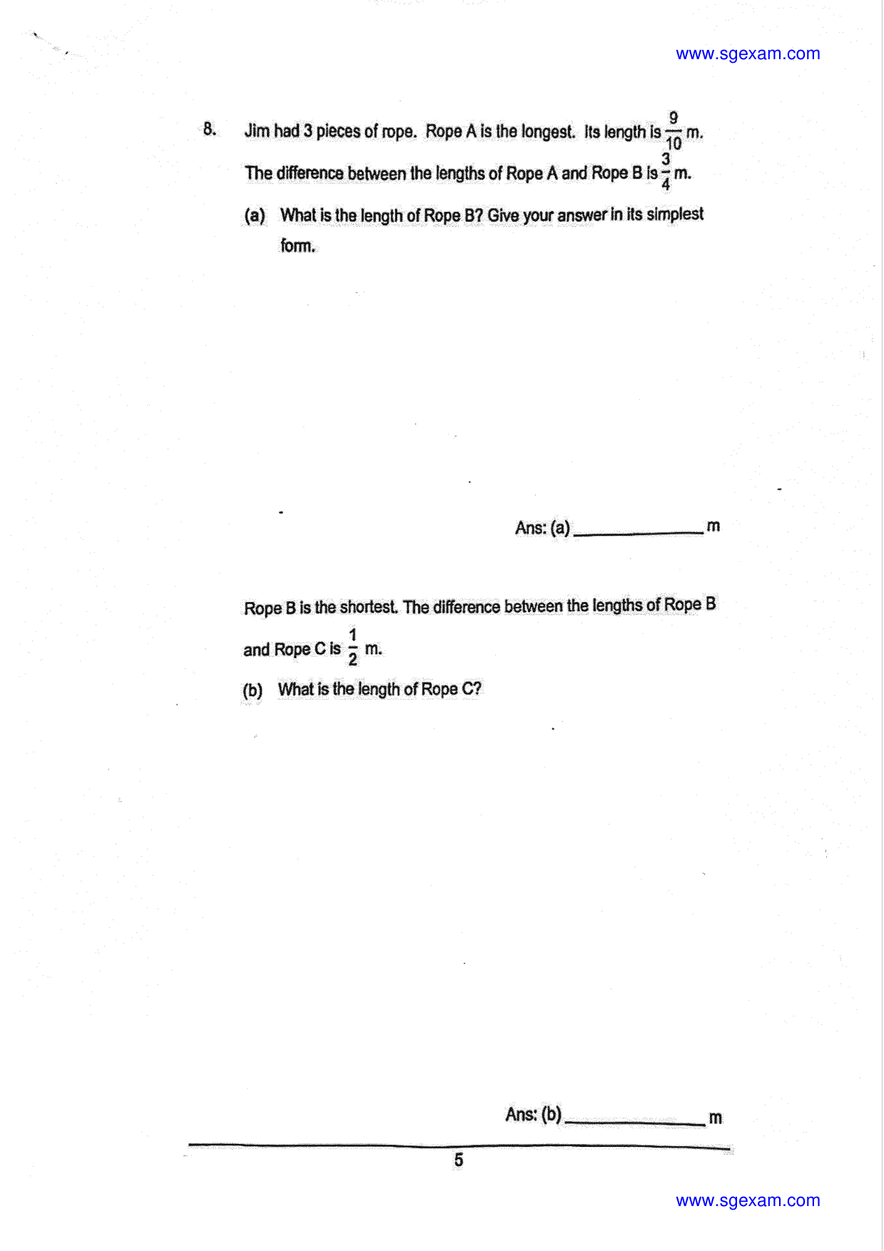 Answer Page 5