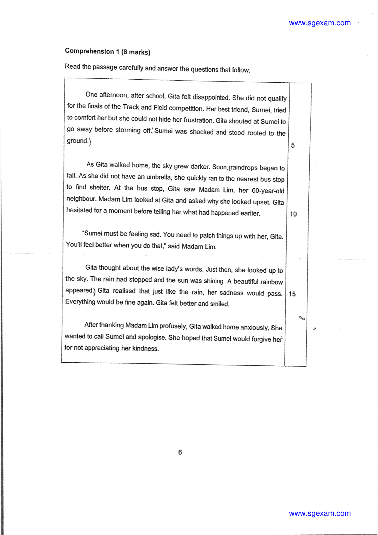 Answer Page 15