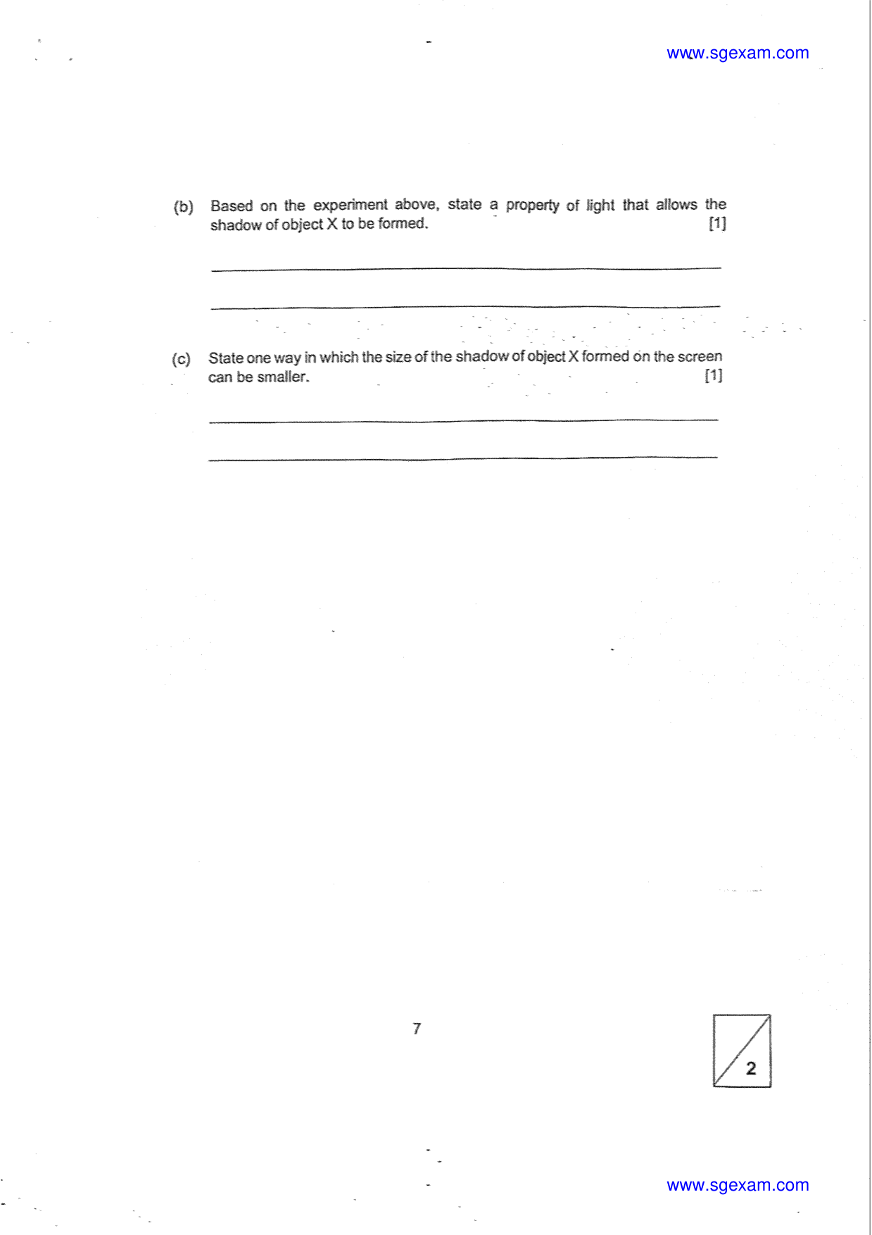 Answer Page 7