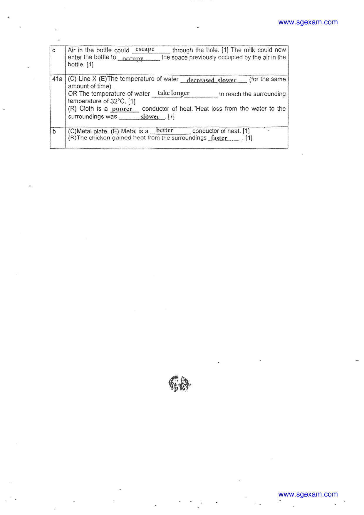 Answer Page 43