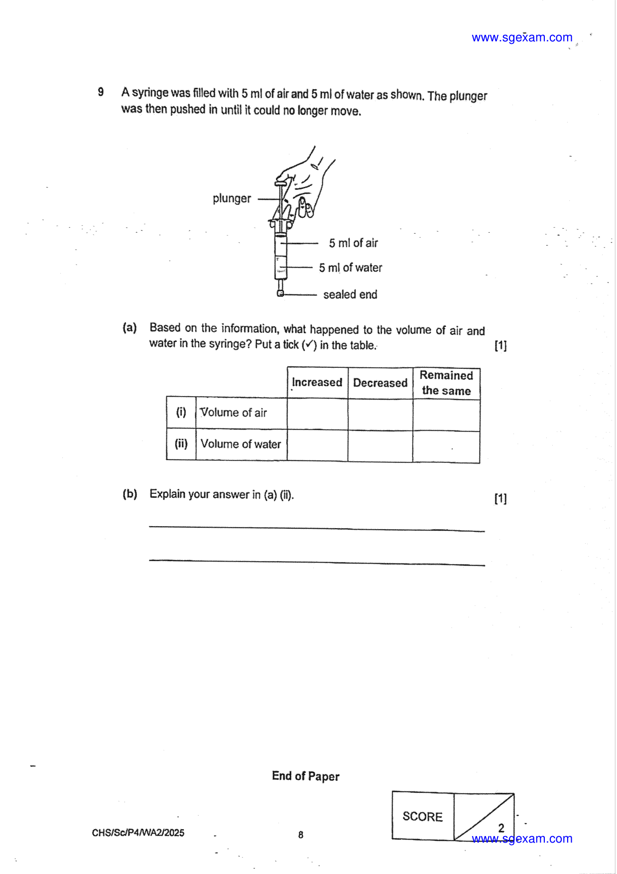Answer Page 8