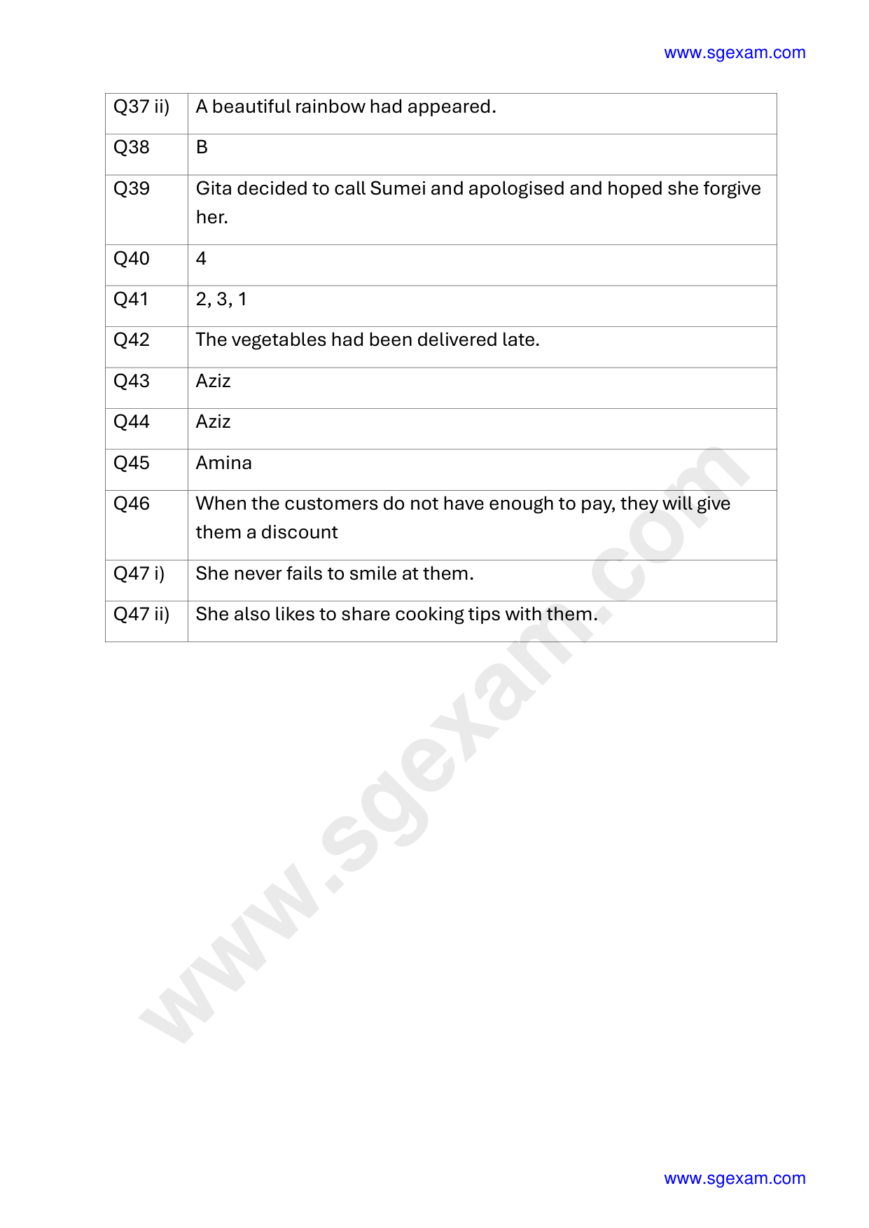 Answer Page 24