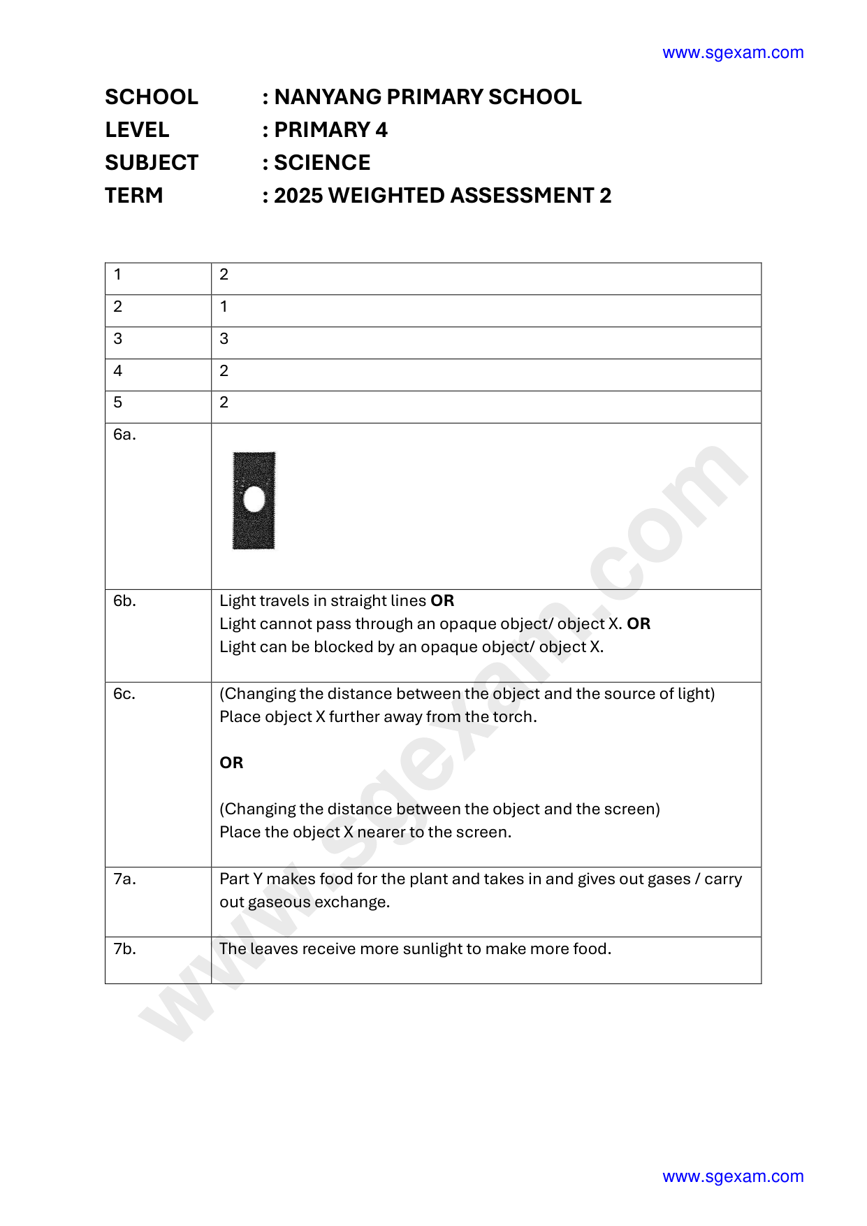 Answer Page 9