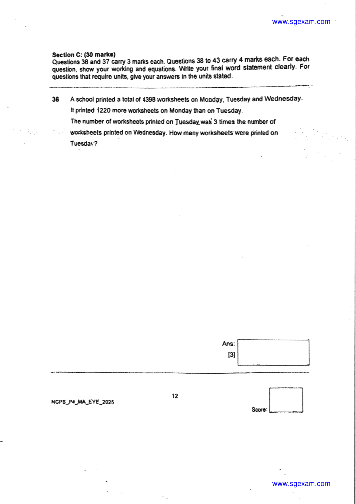 Answer Page 21