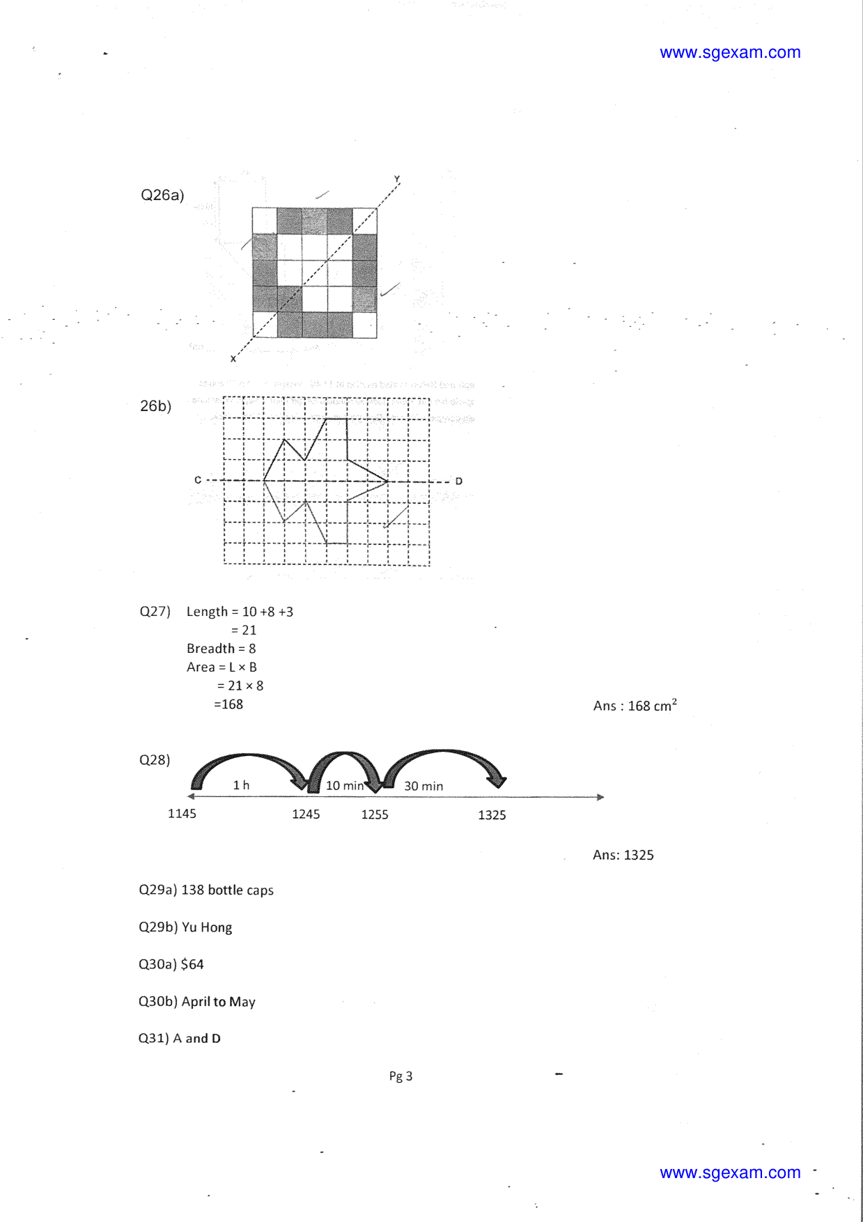 Answer Page 31