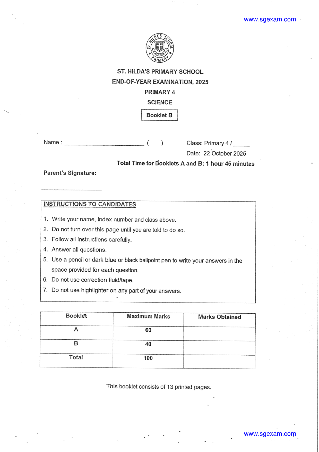 Answer Page 23