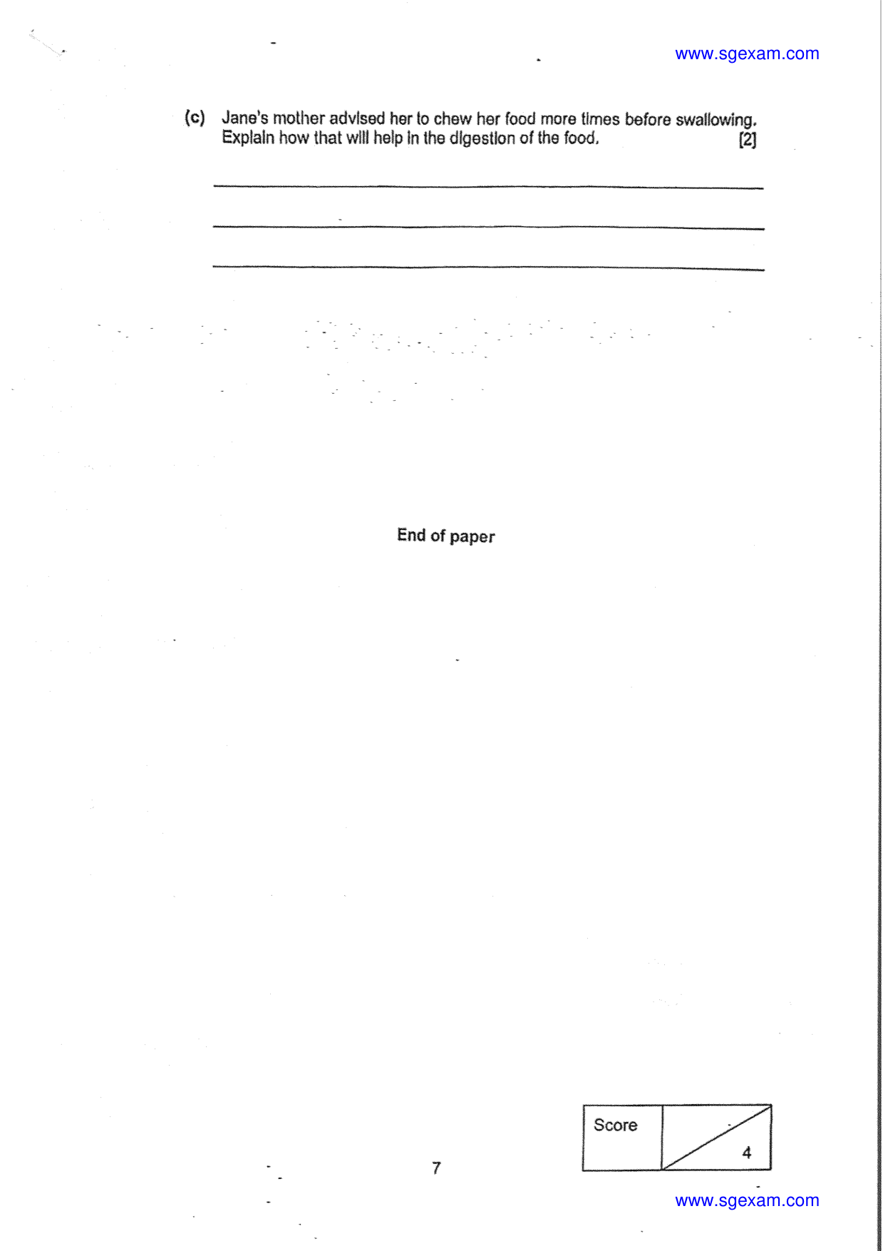 Answer Page 7