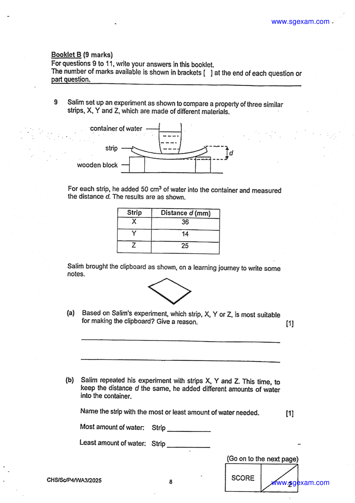 Answer Page 8