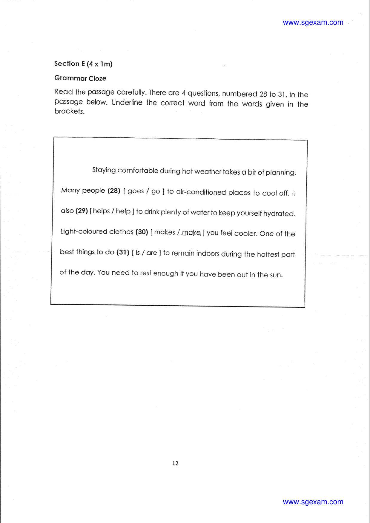 Answer Page 20