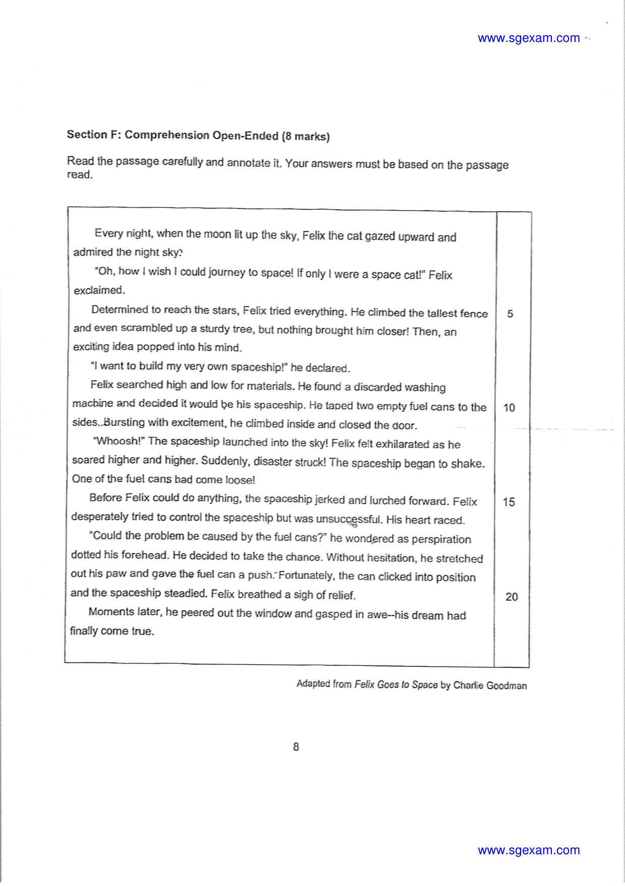 Answer Page 8
