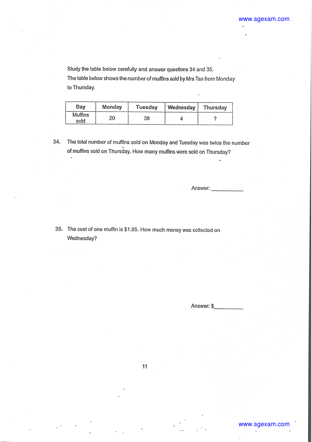 Answer Page 21