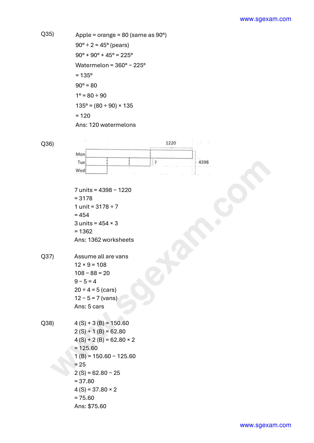 Answer Page 32