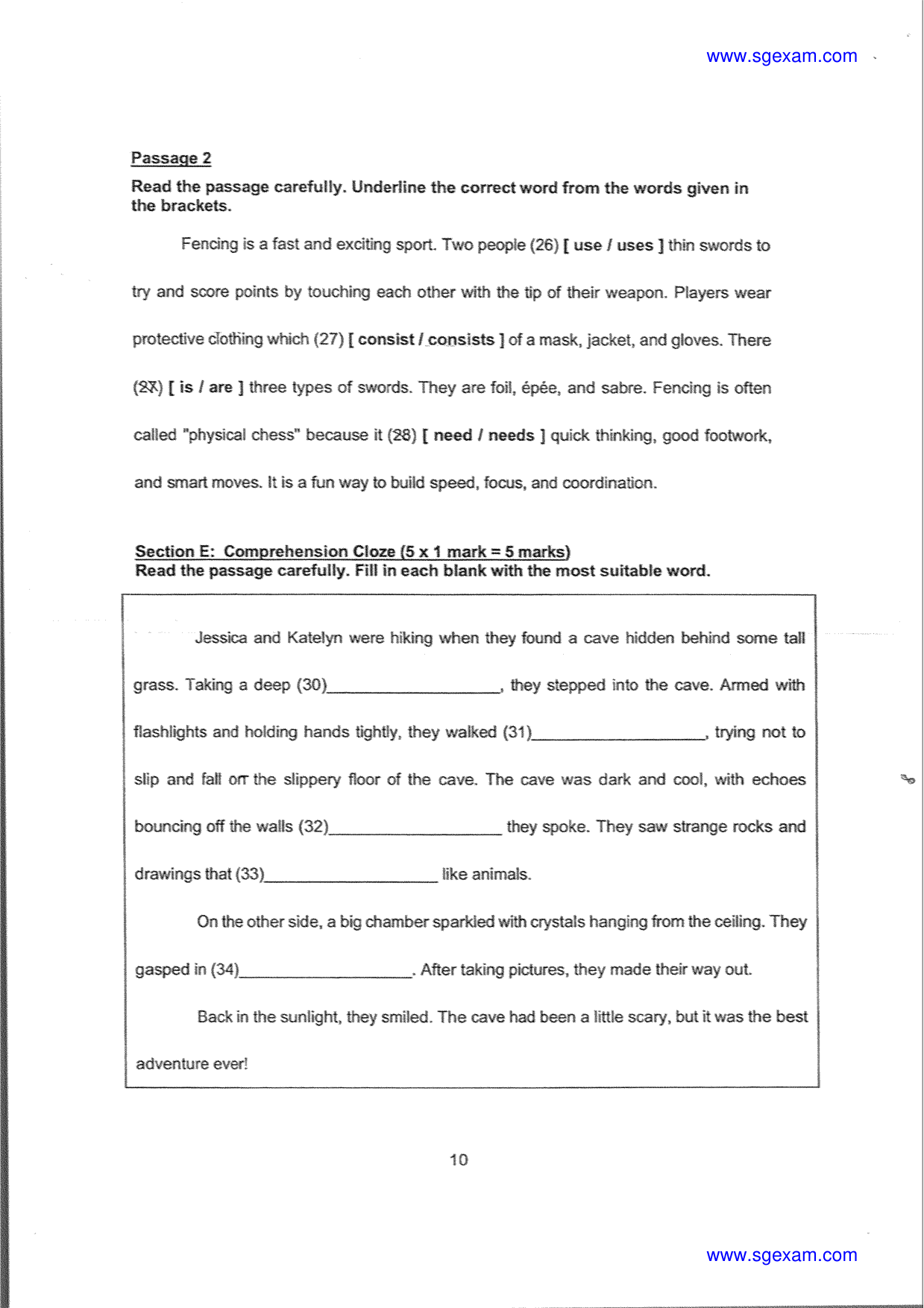 Answer Page 12