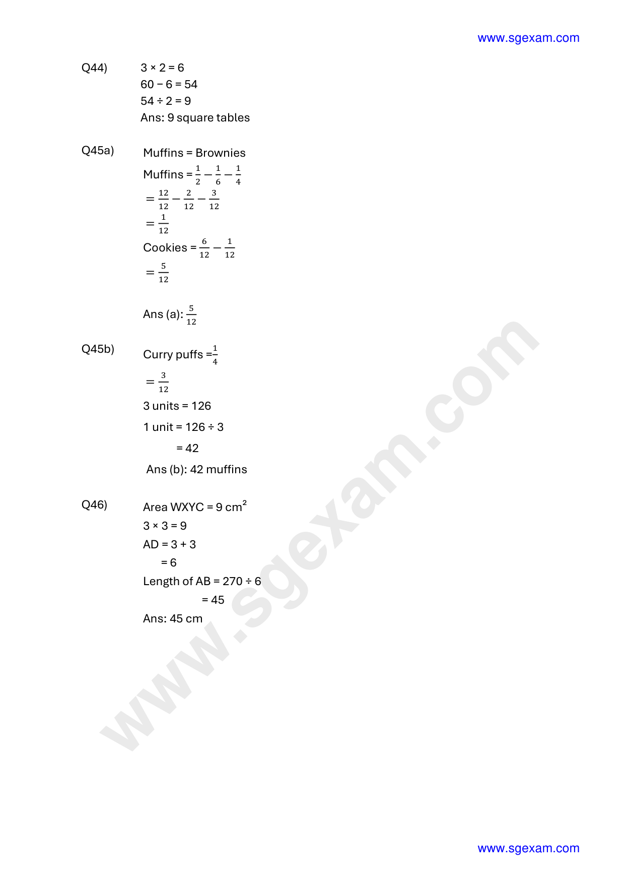Answer Page 27