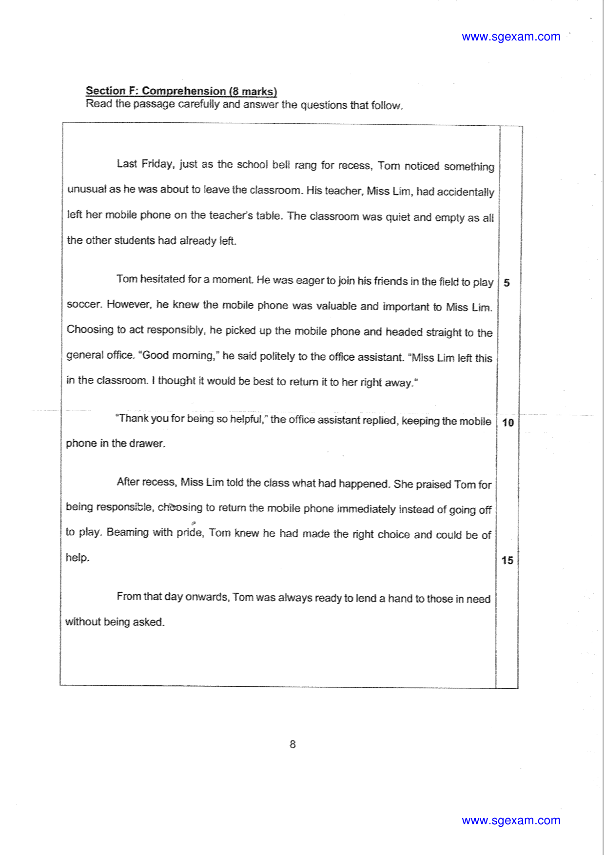 Answer Page 17