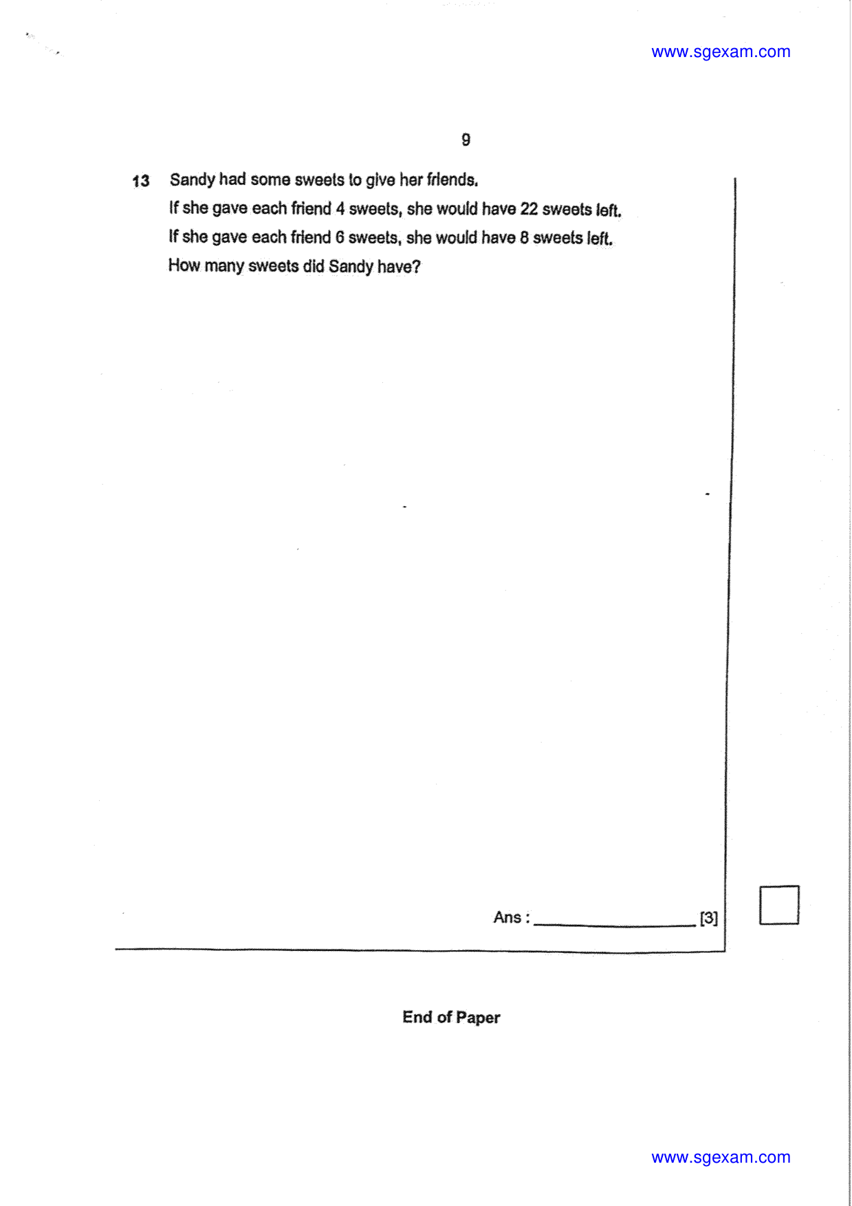 Answer Page 9