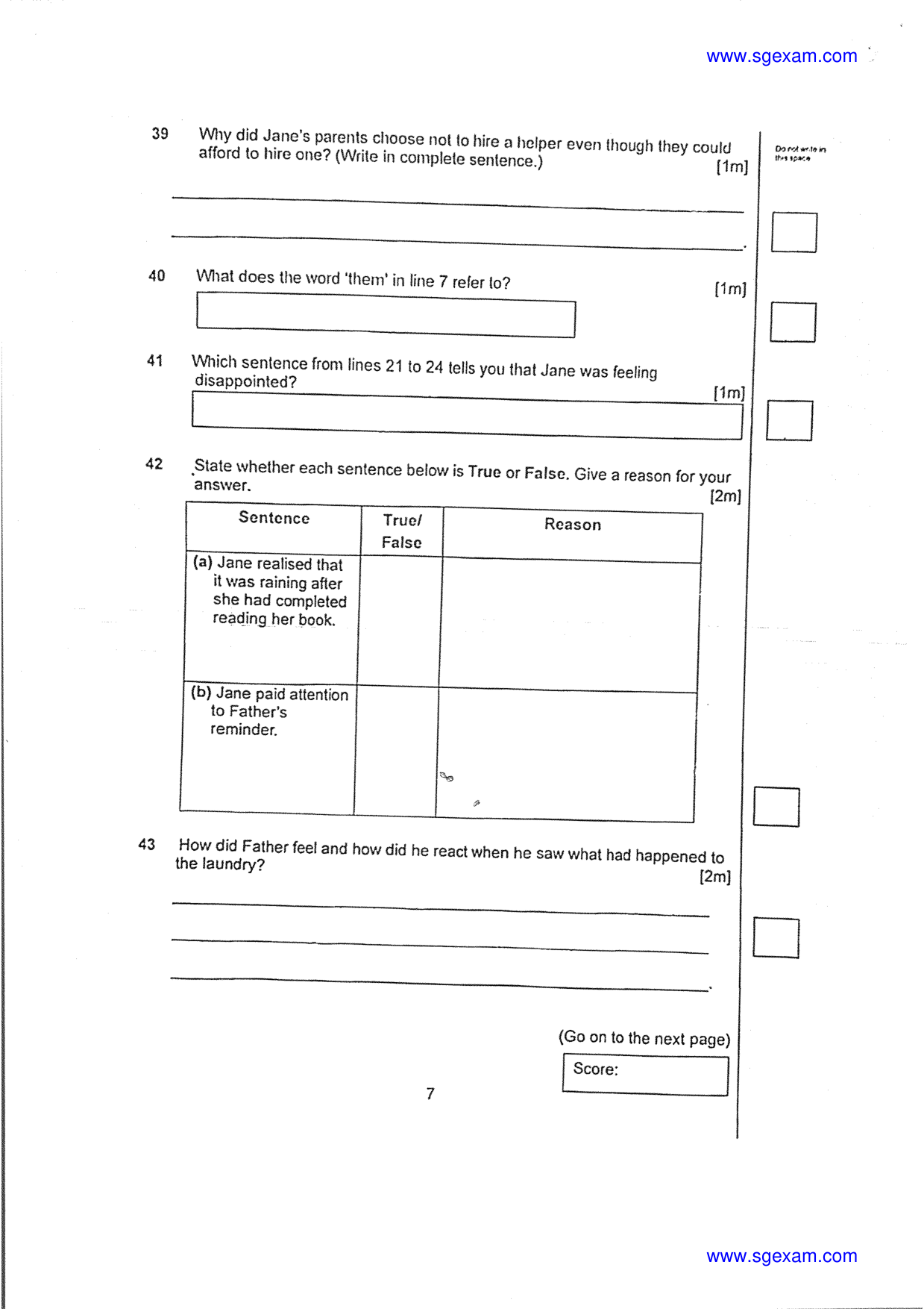 Answer Page 14