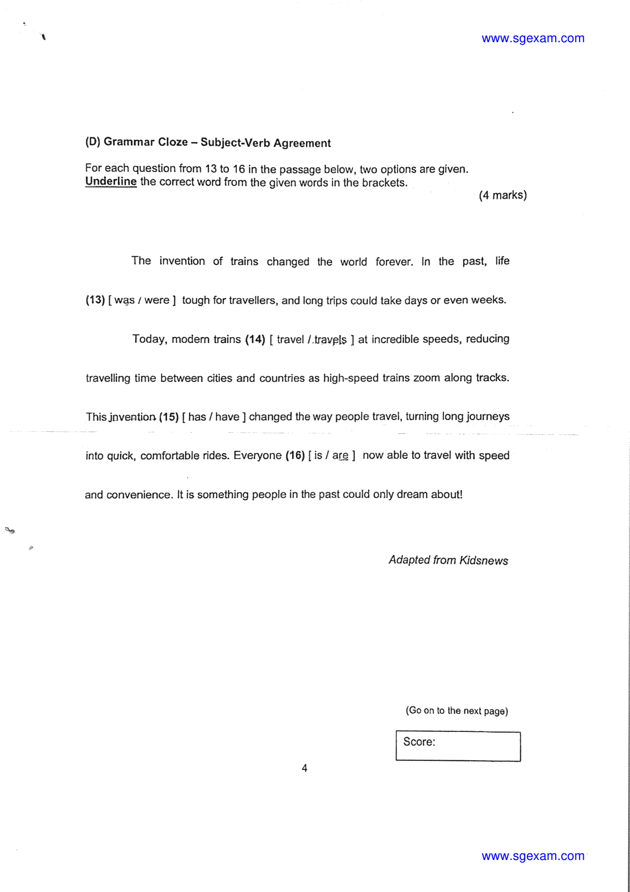 Answer Page 5
