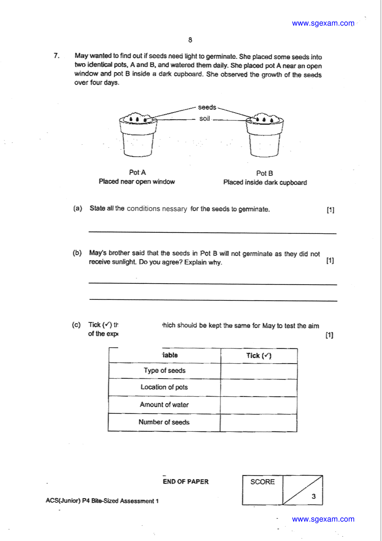 Answer Page 8