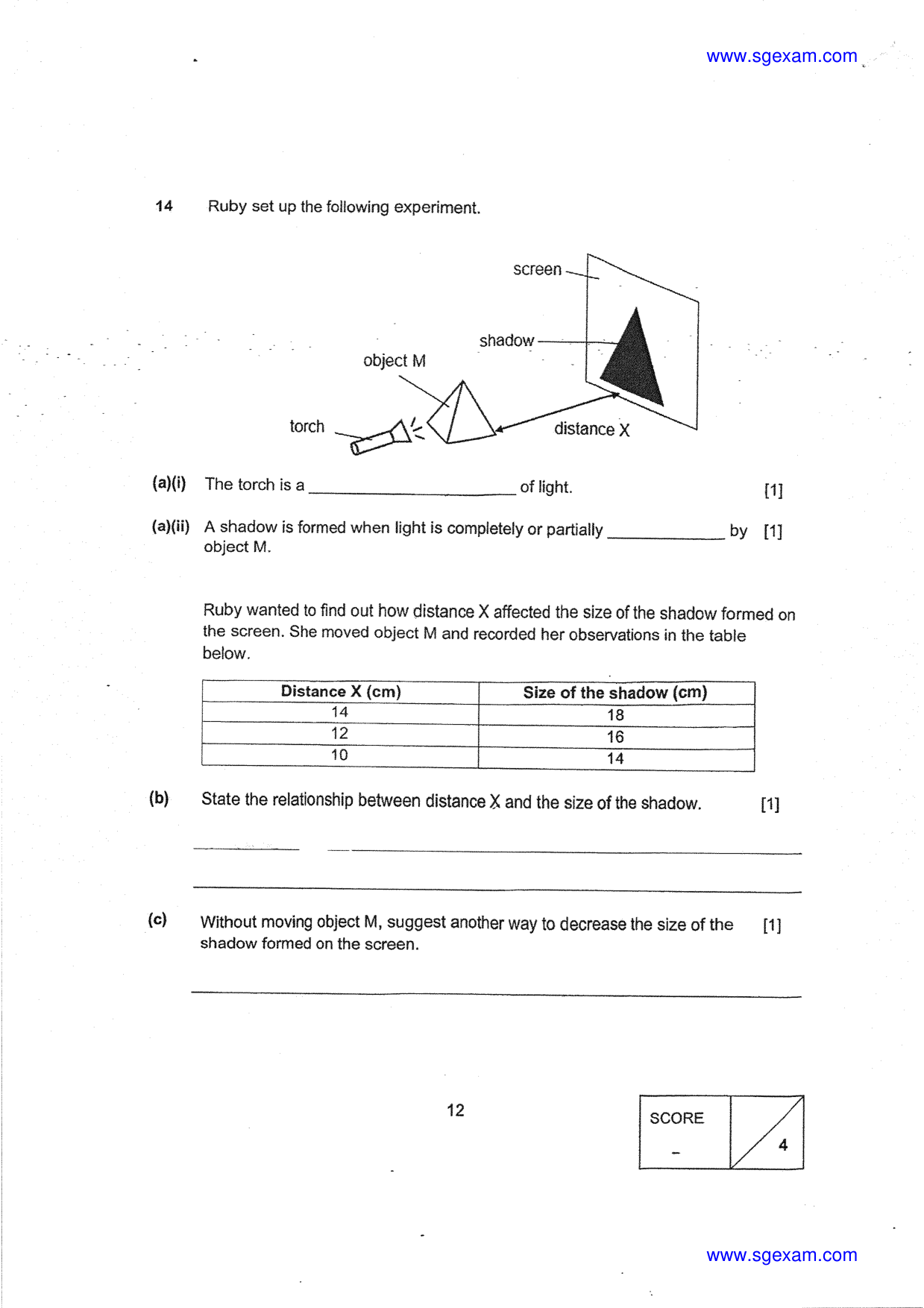Answer Page 12