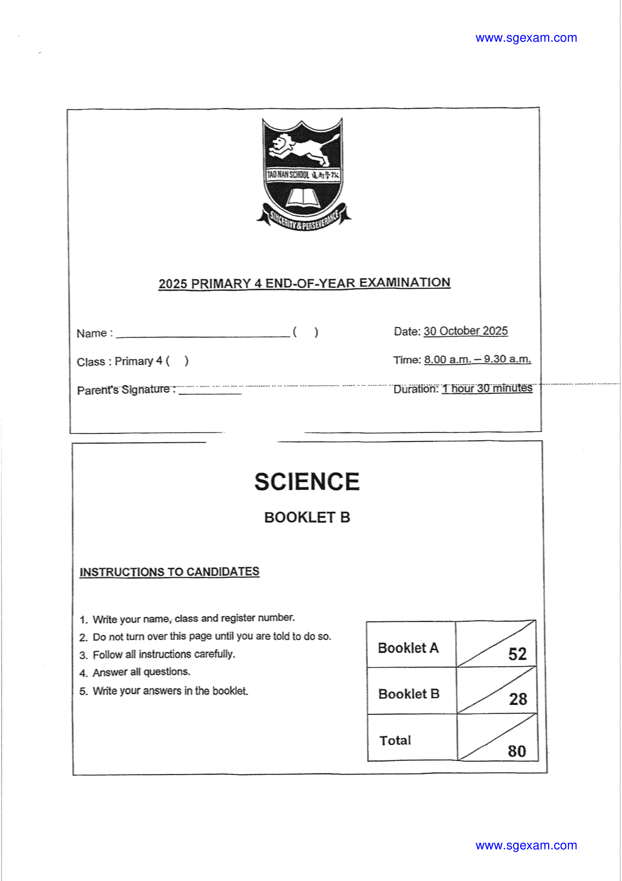 Answer Page 19