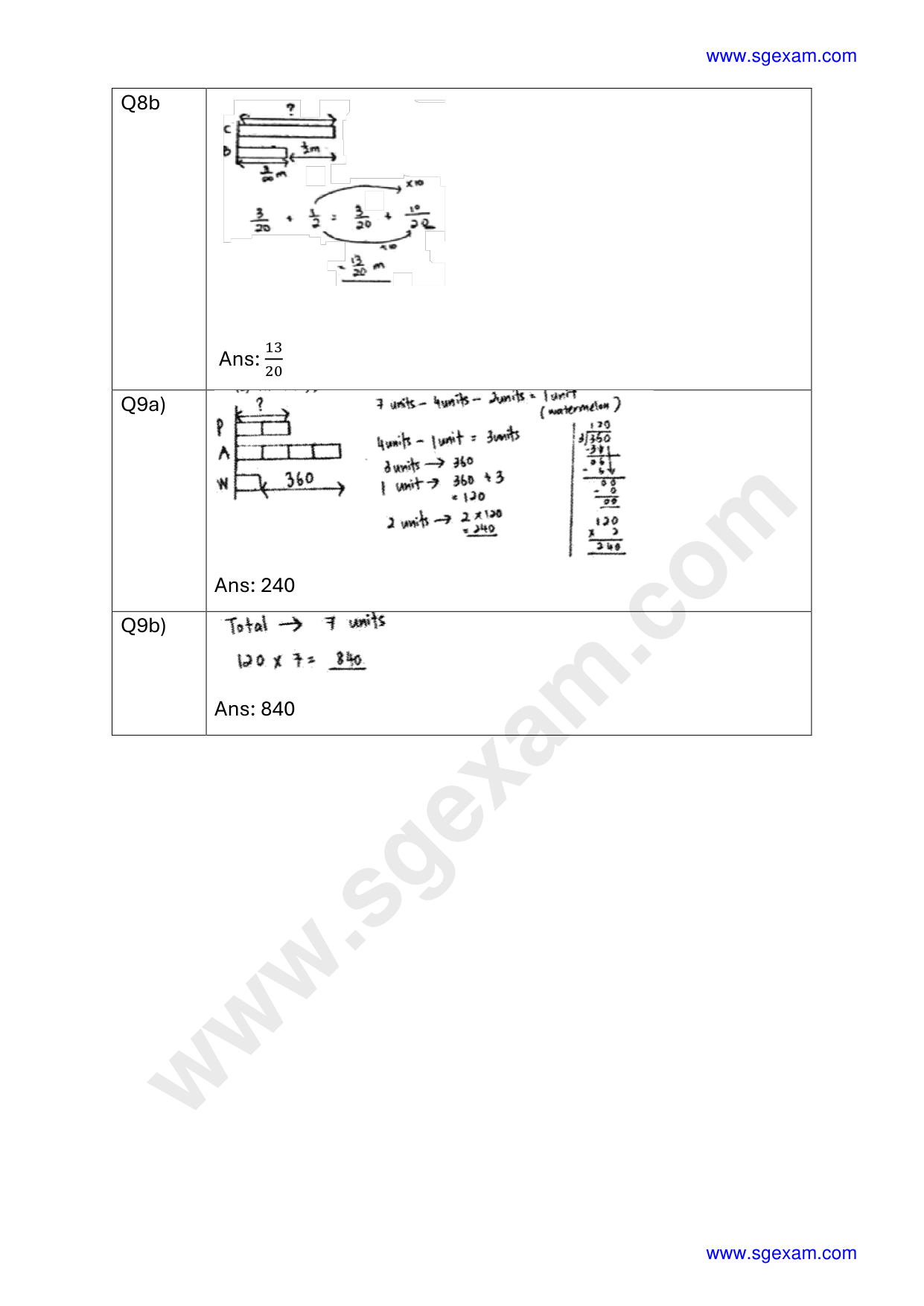 Answer Page 8