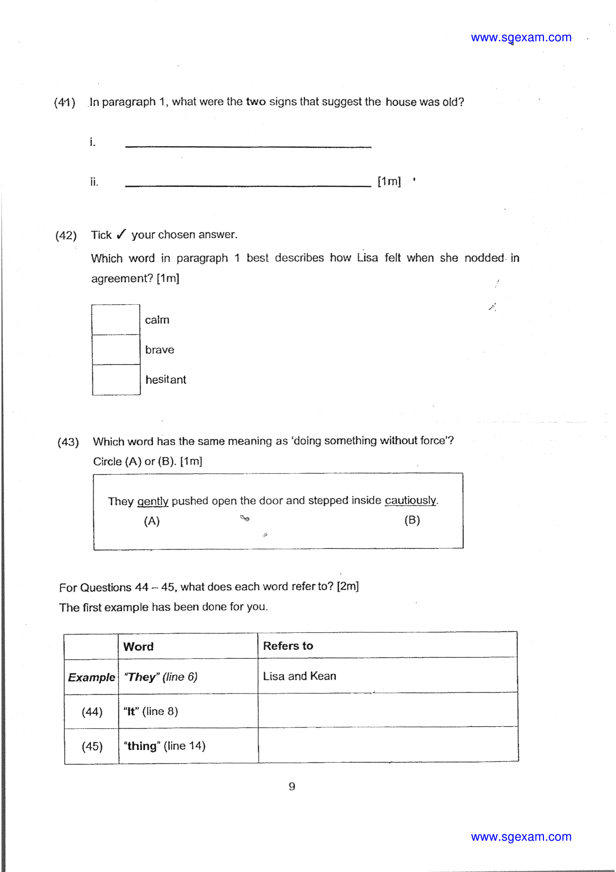 Answer Page 14