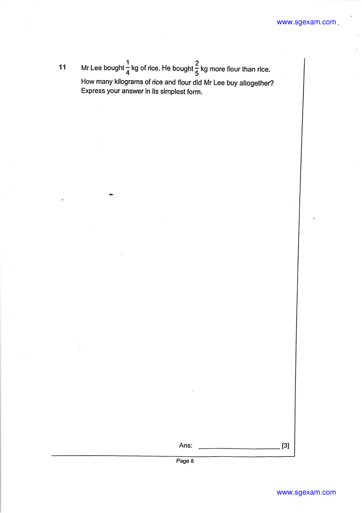 Answer Page 8