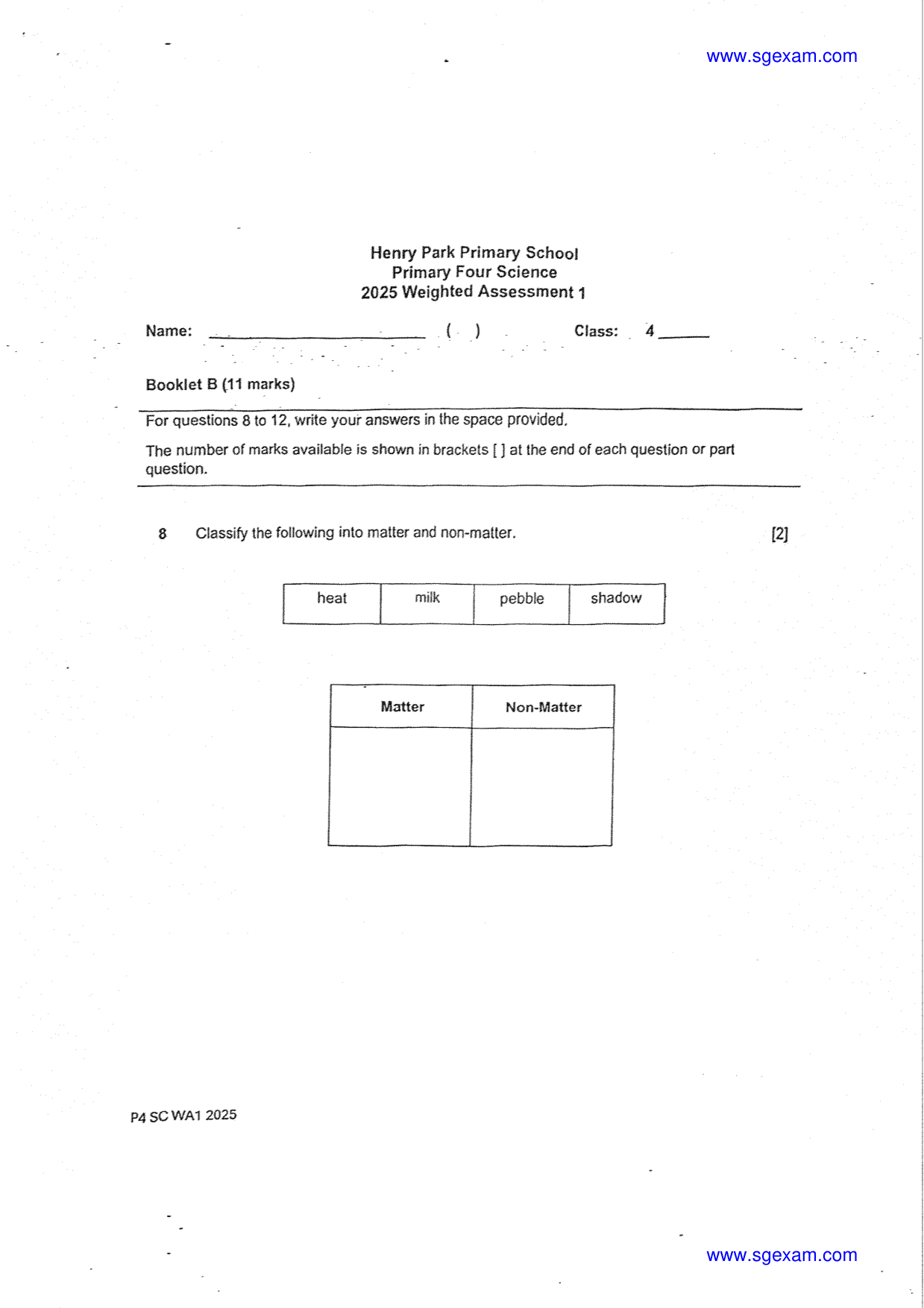 Answer Page 7