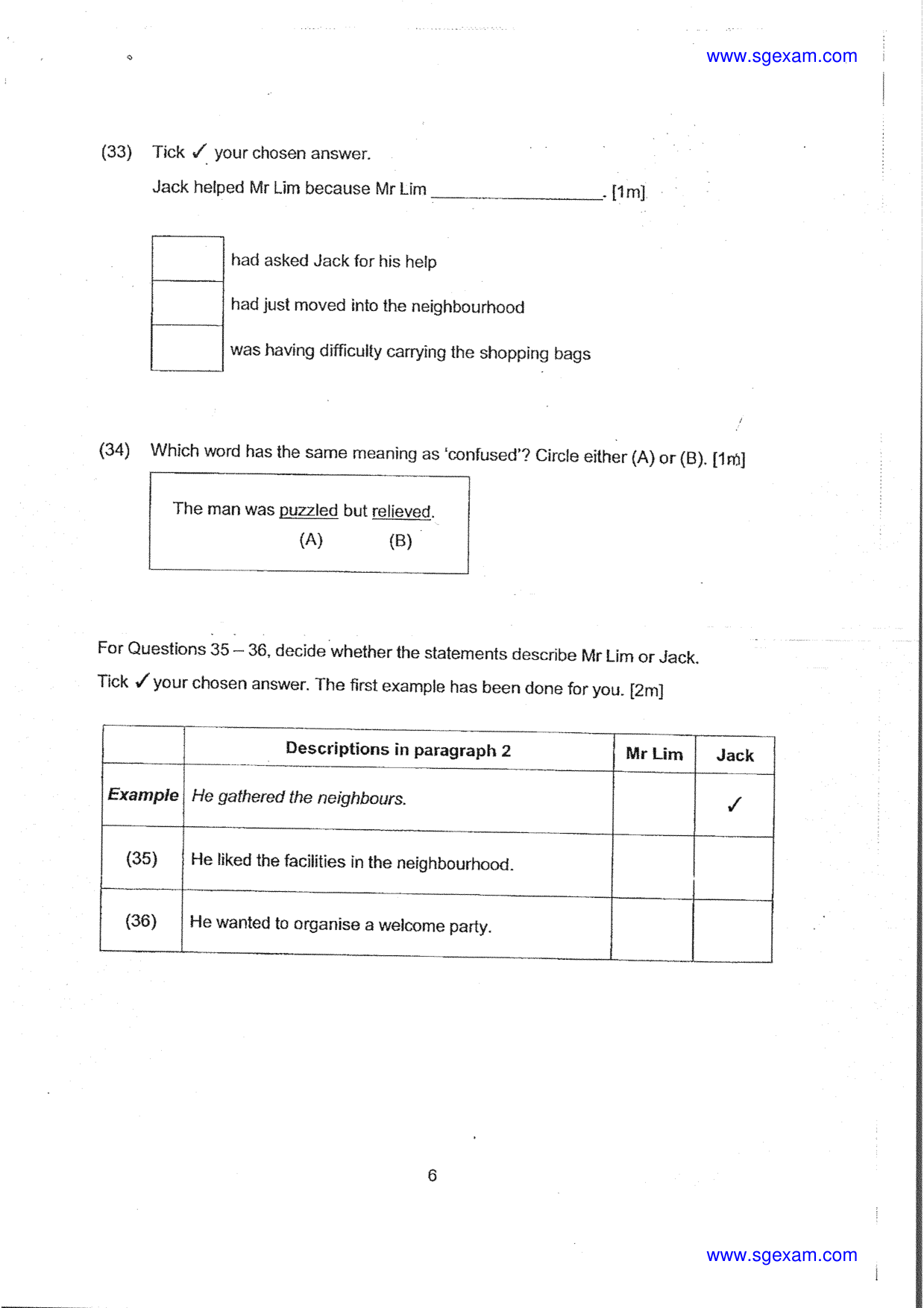 Answer Page 11