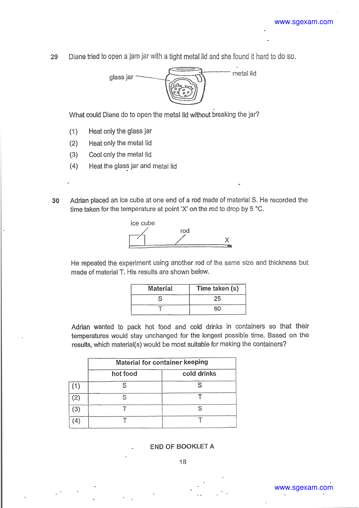 Answer Page 18